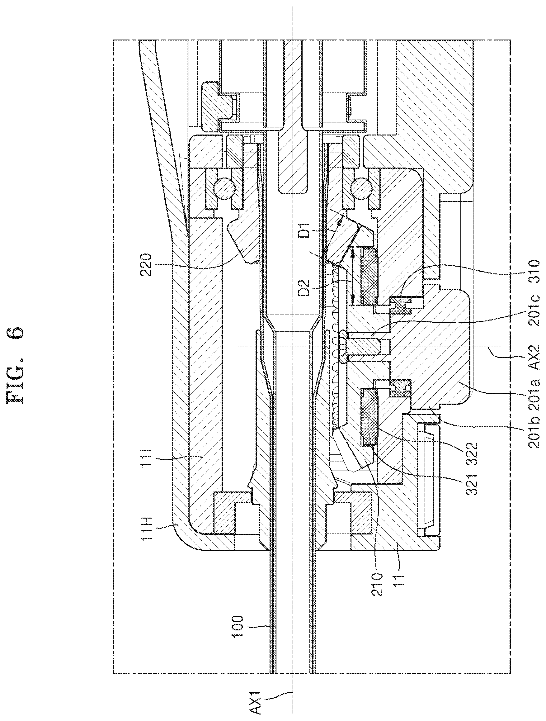 Patent US12611205 Figure 6 – Surgical instrument