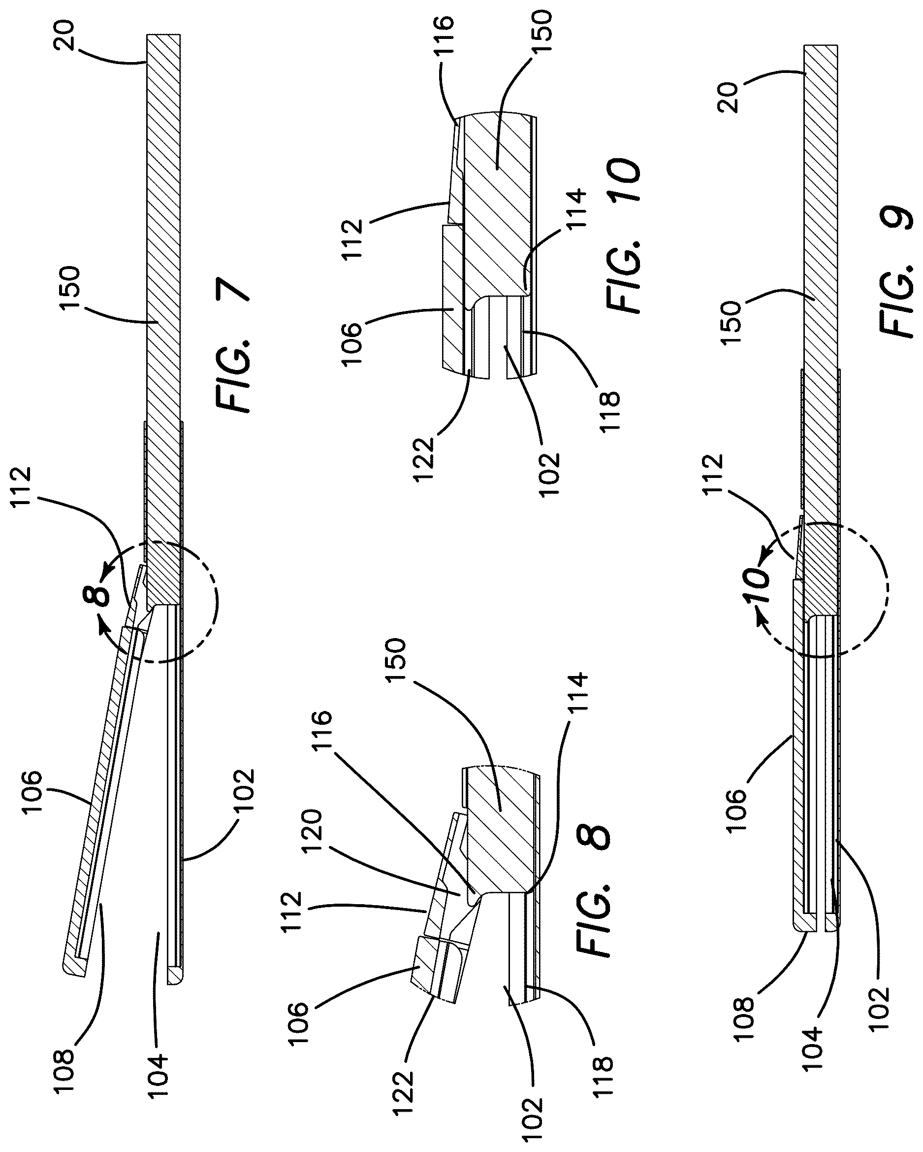 Patent US12611212 Figure 4 – Surgical stapler with expandable jaw