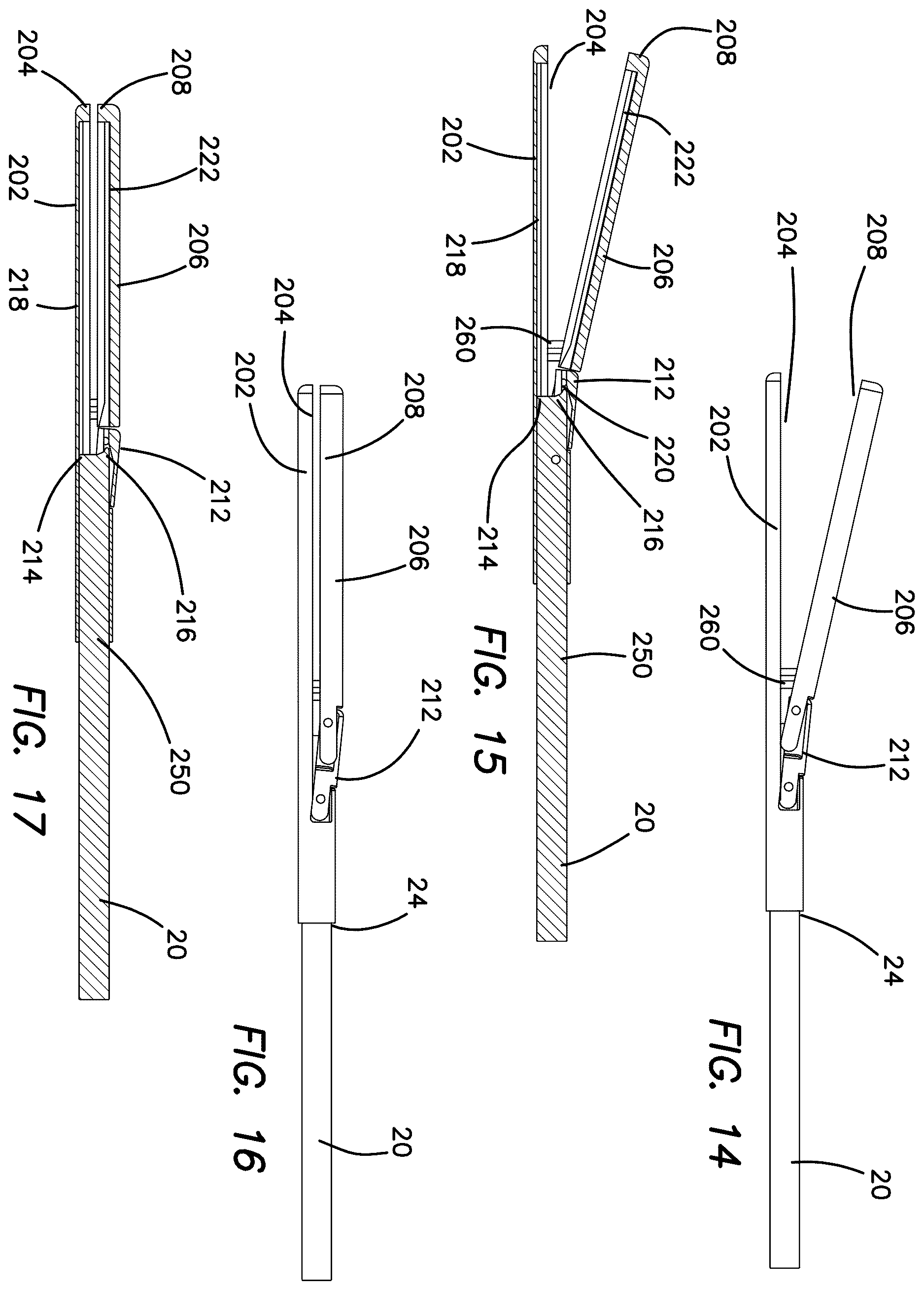 Patent US12611212 Figure 6 – Surgical stapler with expandable jaw