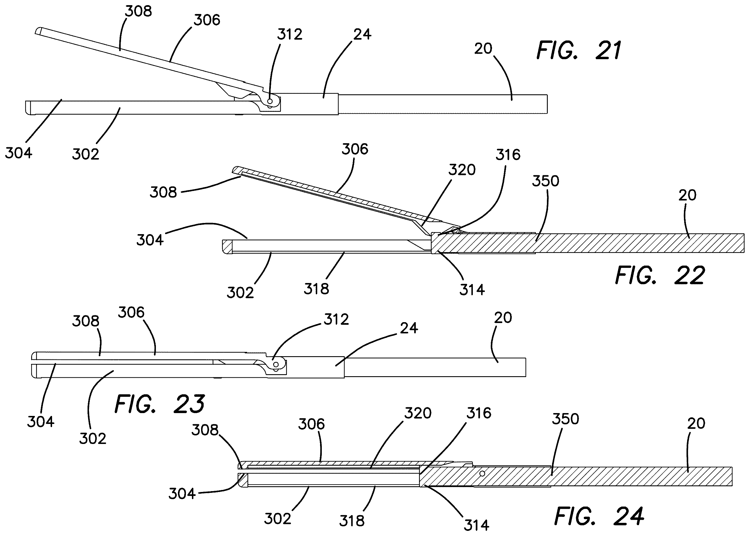 Patent US12611212 Figure 8 – Surgical stapler with expandable jaw