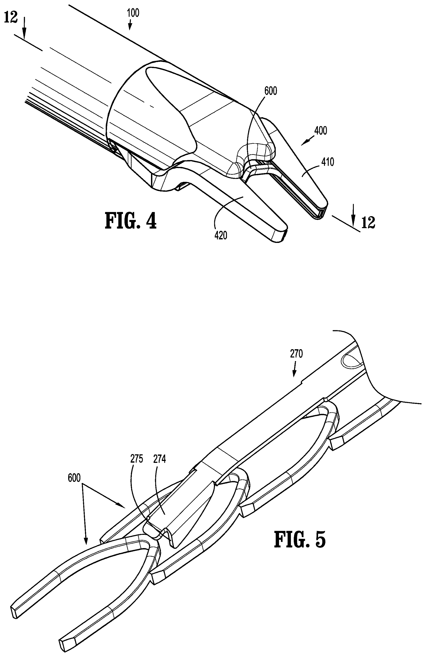 Patent US12611216 Figure 5 – Partial clip closure mechanisms for surgical clip appliers and surgical clip appliers incorporating the same