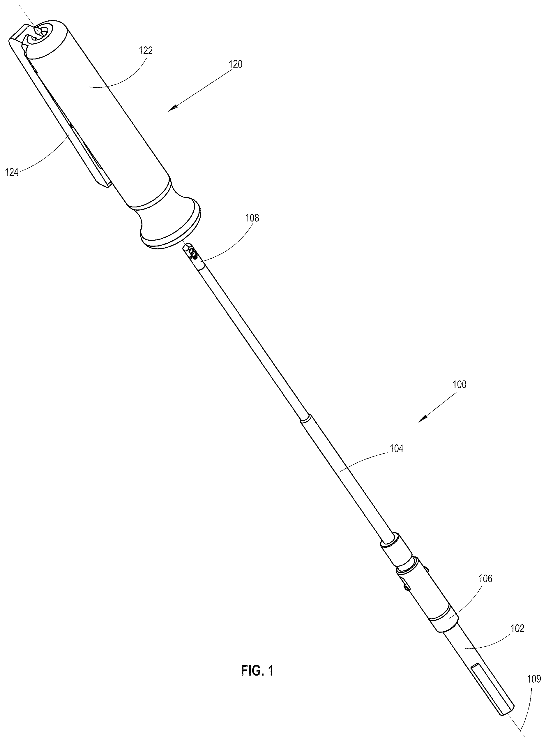 Patent US12611217 Figure 1 – Bone material removal device and a method for use thereof