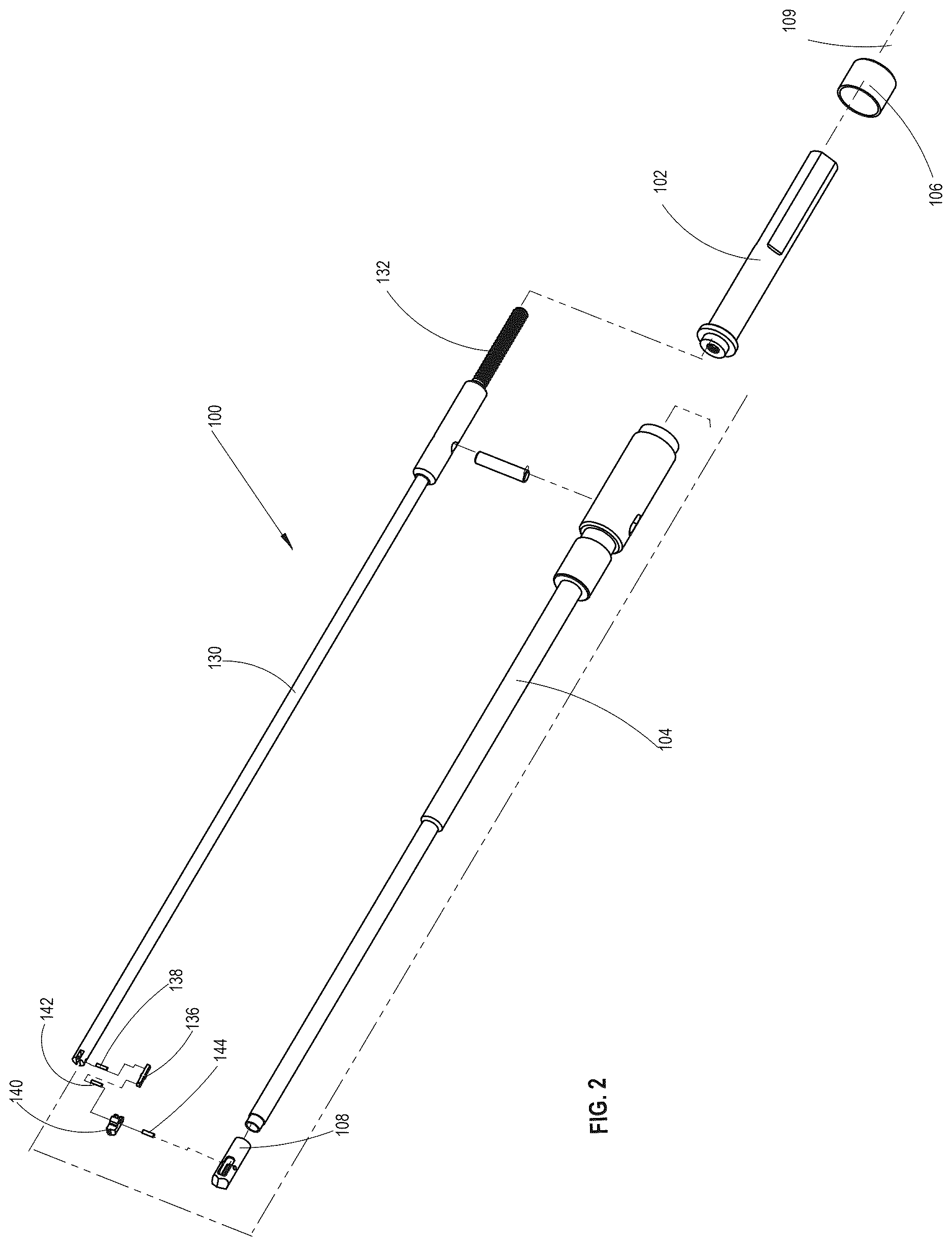 Patent US12611217 Figure 2 – Bone material removal device and a method for use thereof