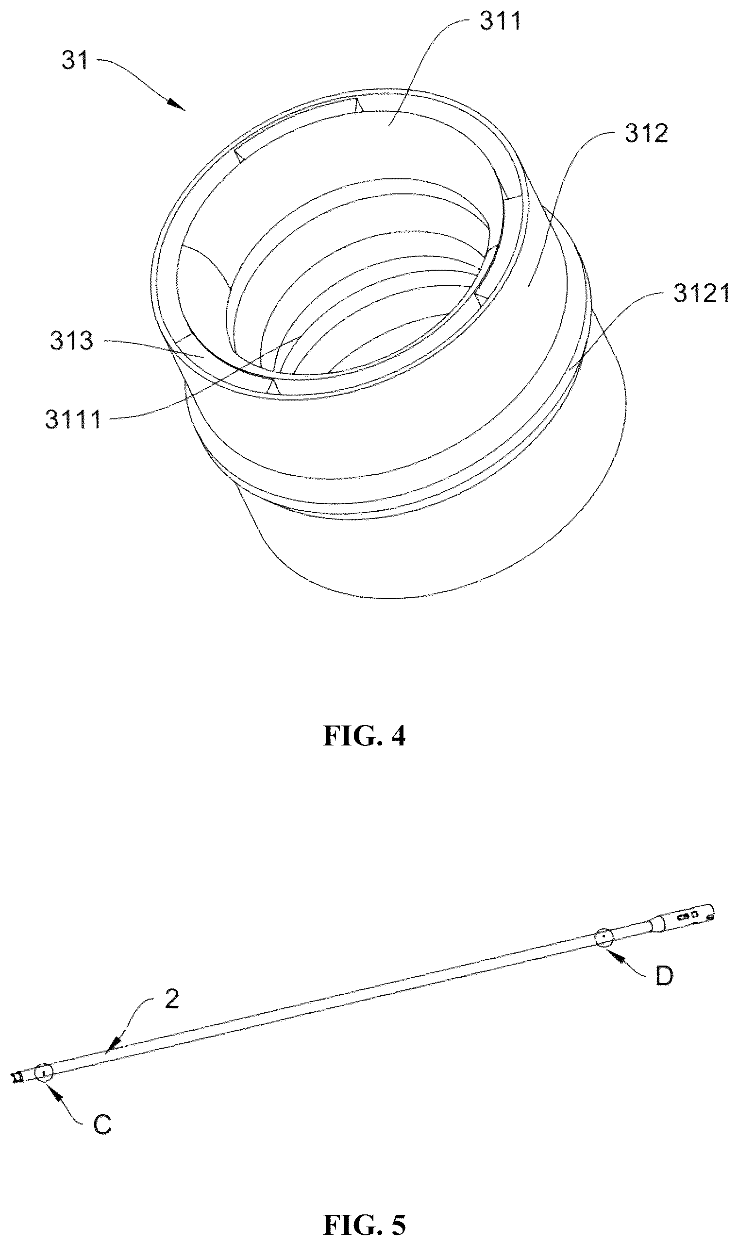 Patent US12611221 Figure 3 – Scalpel rod assembly of ultrasonic scalpel