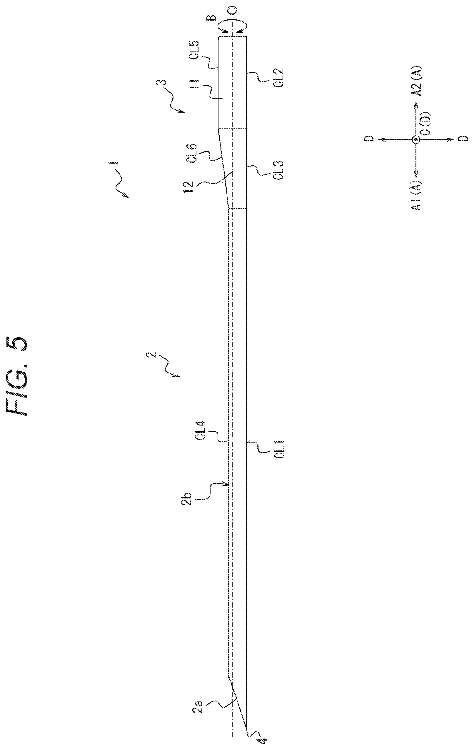 Patent US12611225 Figure 5 – Puncture needle and needle assembly