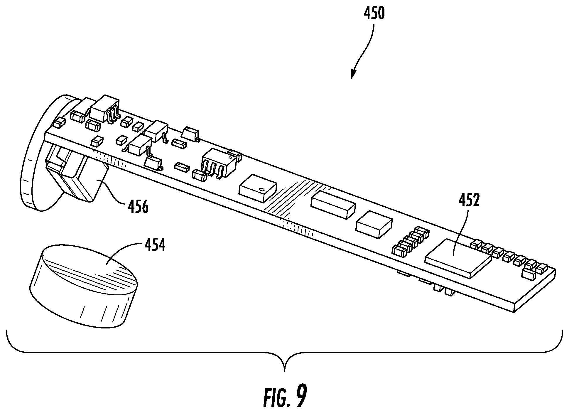 Patent US12611228 Figure 10 – Detachable geared-motor assembly for motorizing a strut in a spatial frame