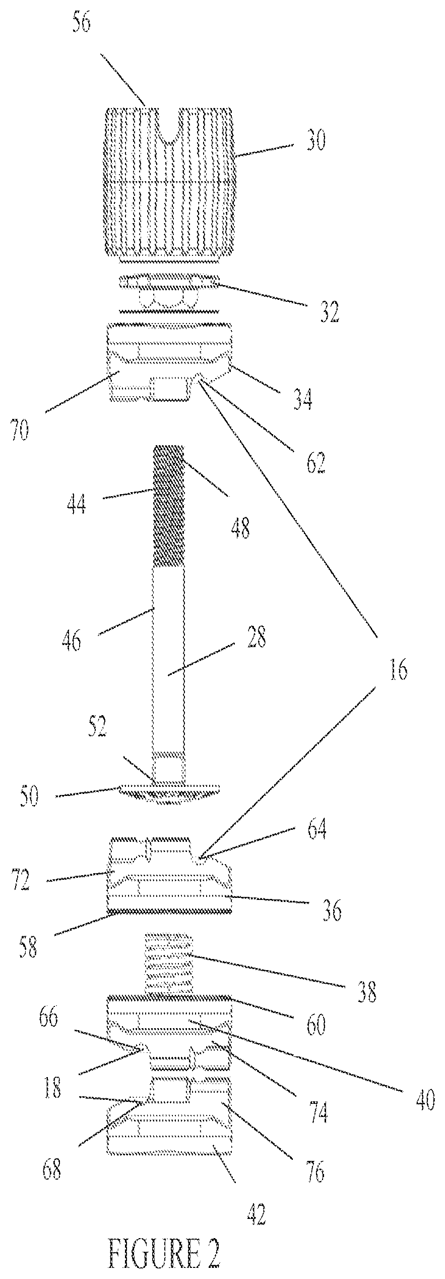 Patent US12611229 Figure 2 – Universal fixator clamp