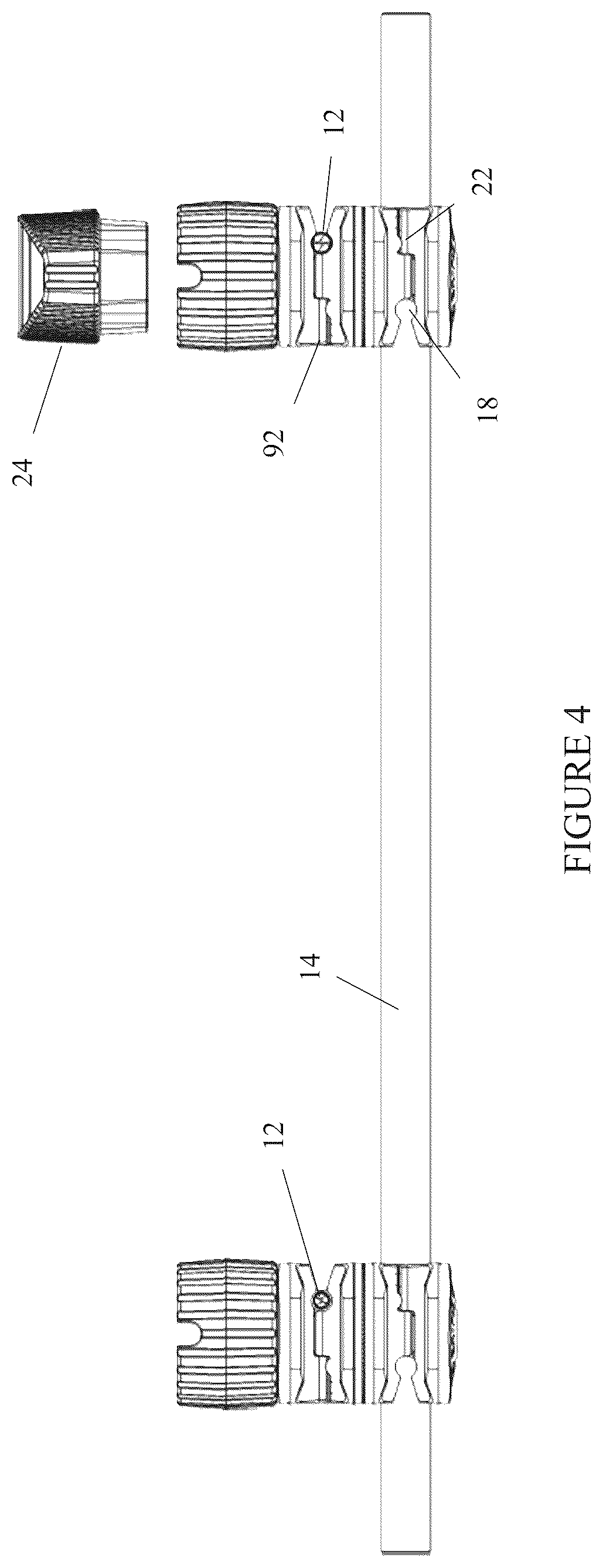 Patent US12611229 Figure 4 – Universal fixator clamp