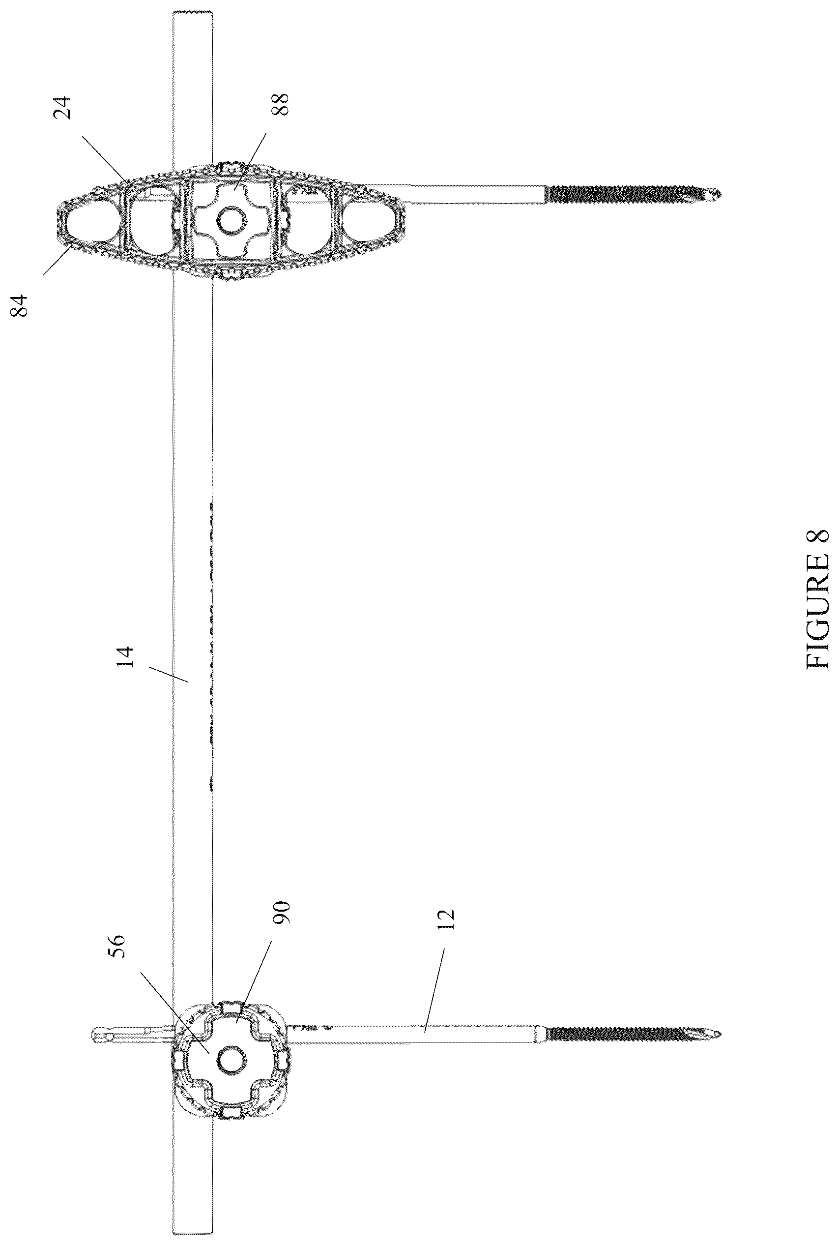 Patent US12611229 Figure 8 – Universal fixator clamp