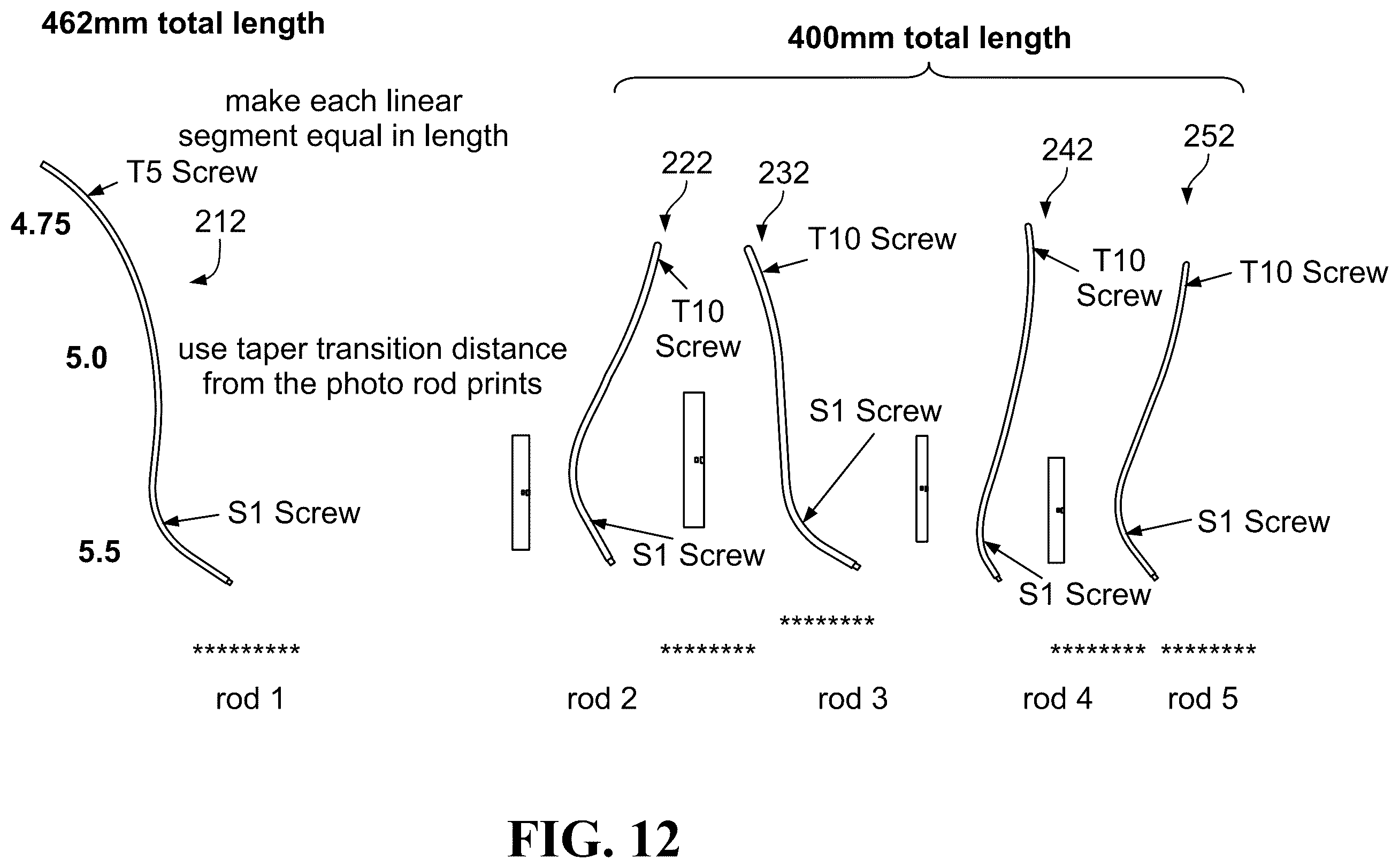 Patent US12611231 Figure 13 – Spinal rod and systems thereof