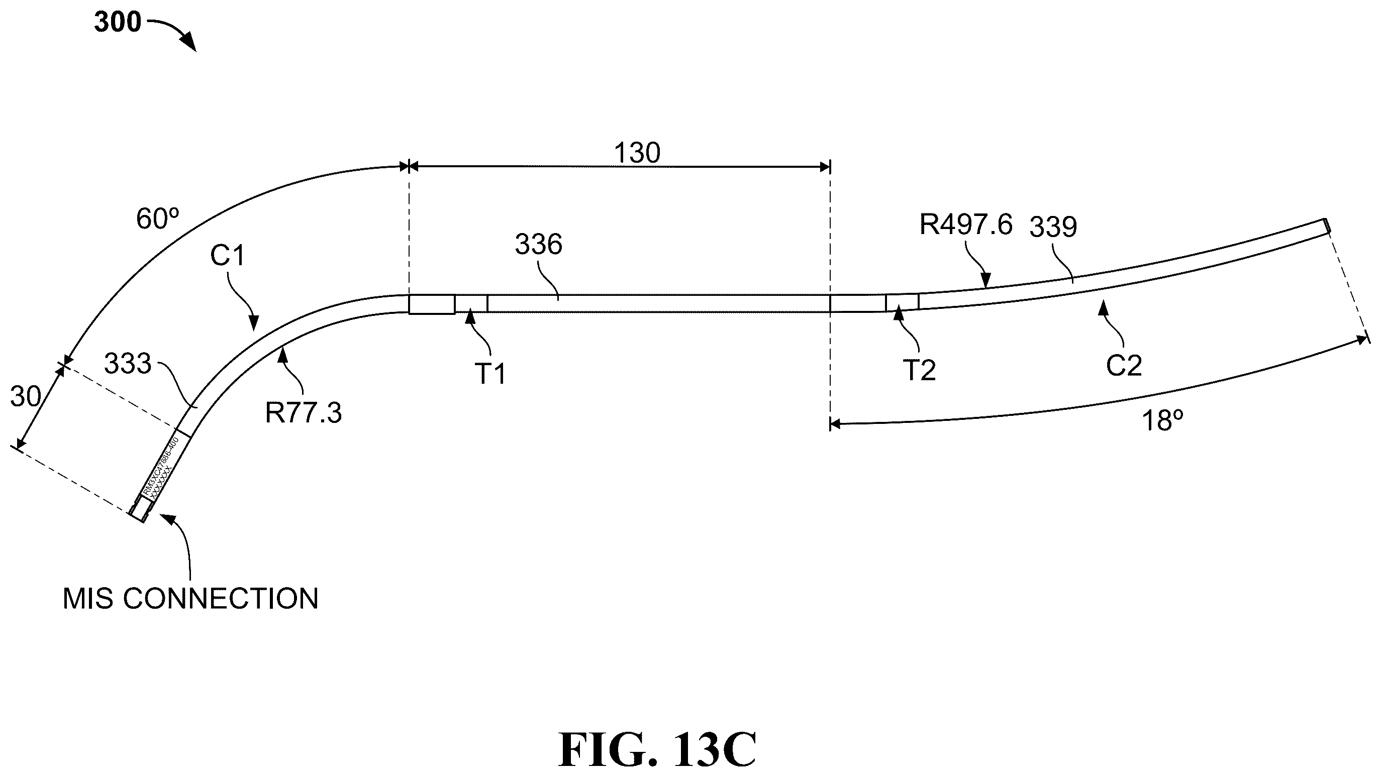 Patent US12611231 Figure 16 – Spinal rod and systems thereof