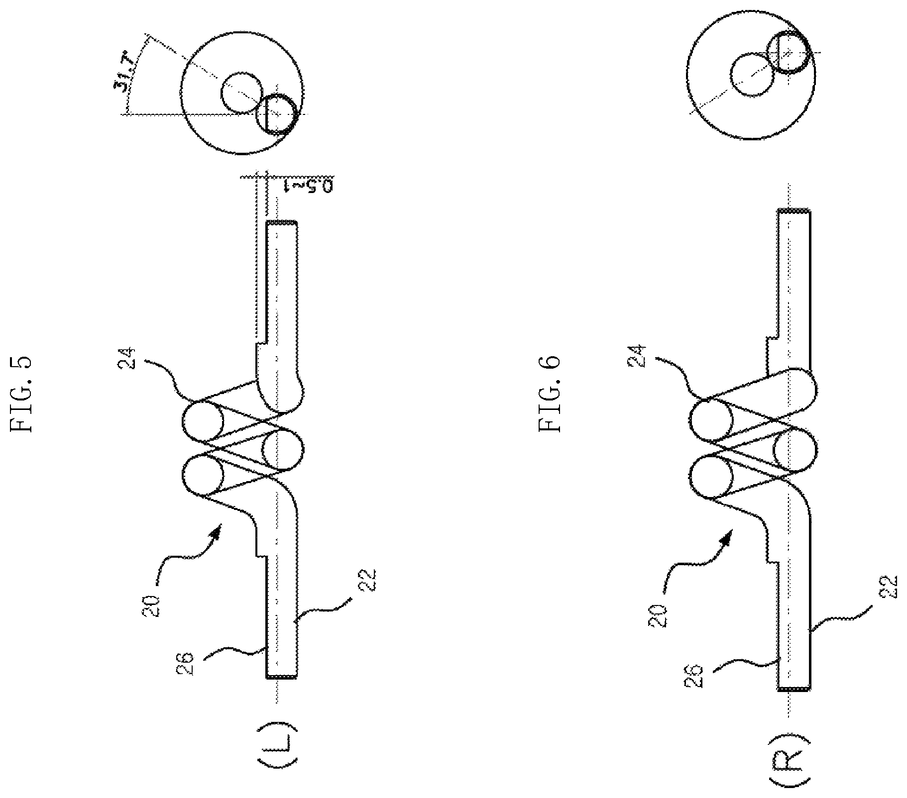 Patent US12611232 Figure 5 – Bio-flexible spinal fixation apparatus for preventing fatigue fracture