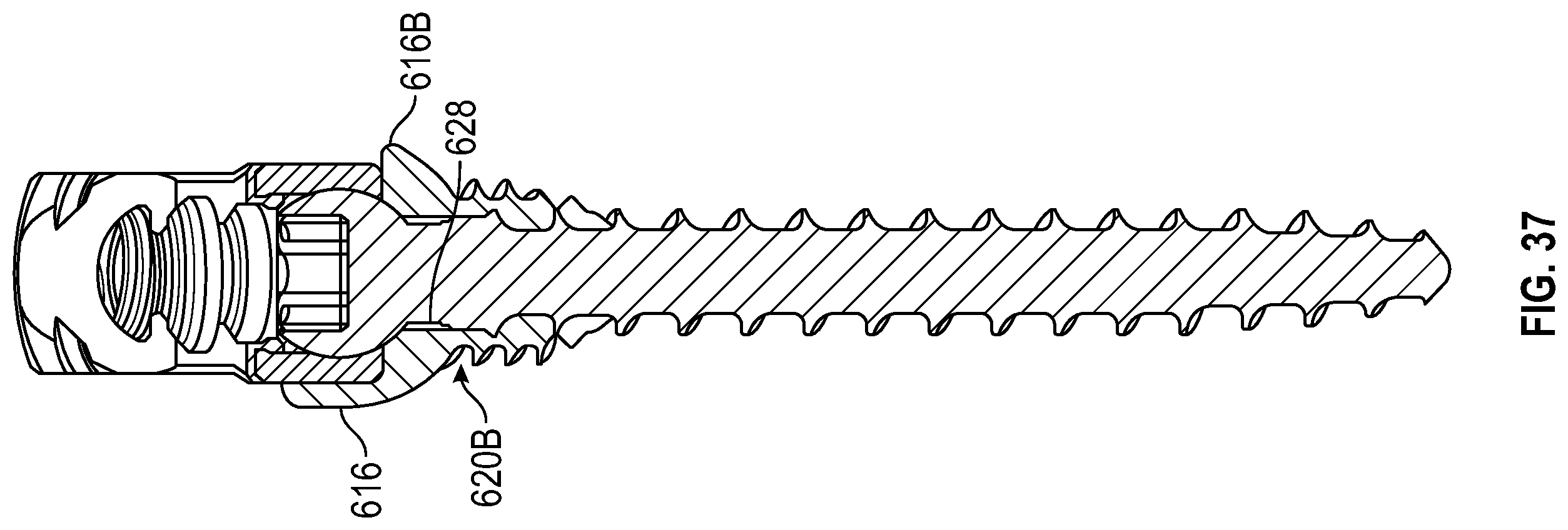Patent US12611233 Figure 19 – Bone anchor housing limiter