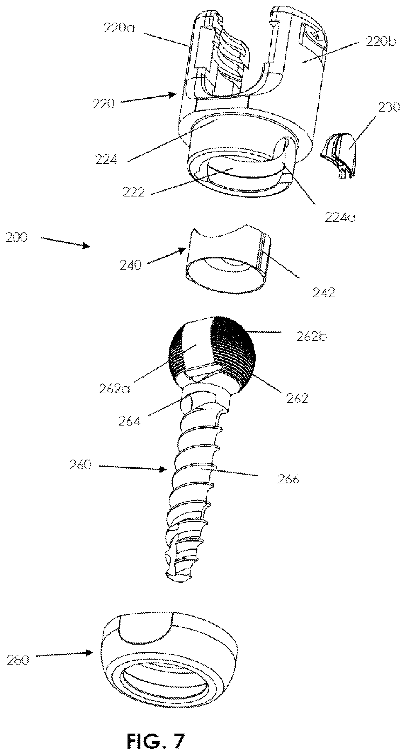 Patent US12611234 Figure 6 – Spinal fixation system