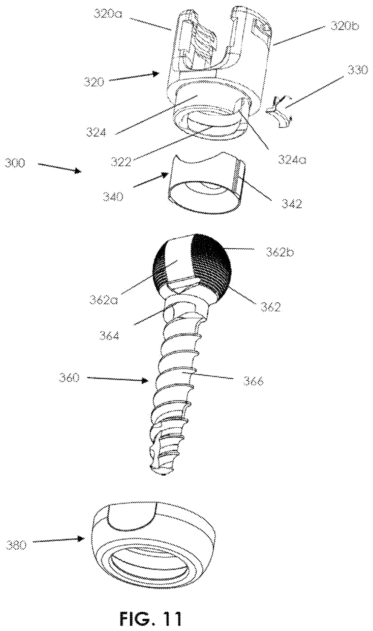 Patent US12611234 Figure 9 – Spinal fixation system