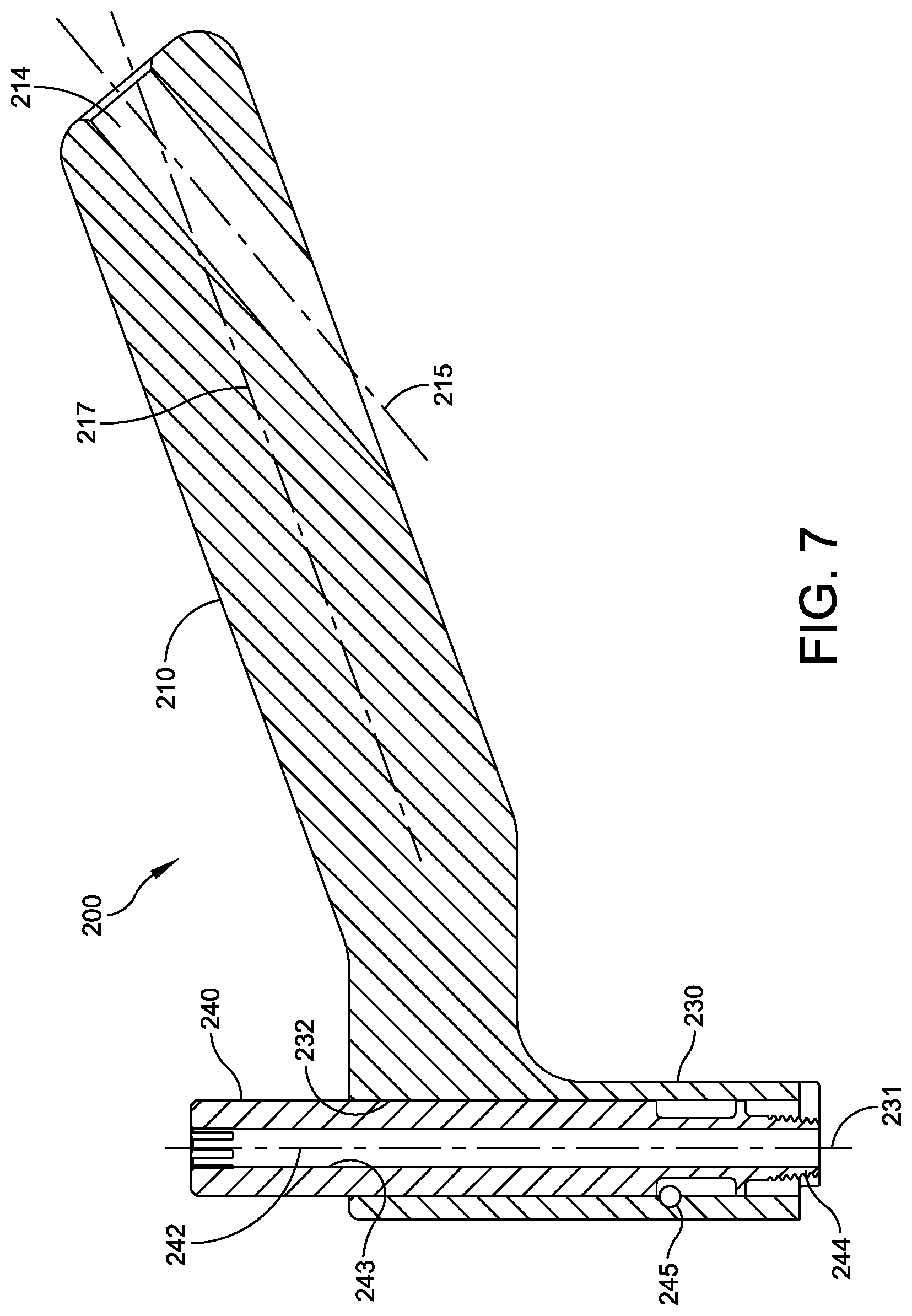 Patent US12611236 Figure 4 – Implant with intramedullary portion and offset extramedullary portion