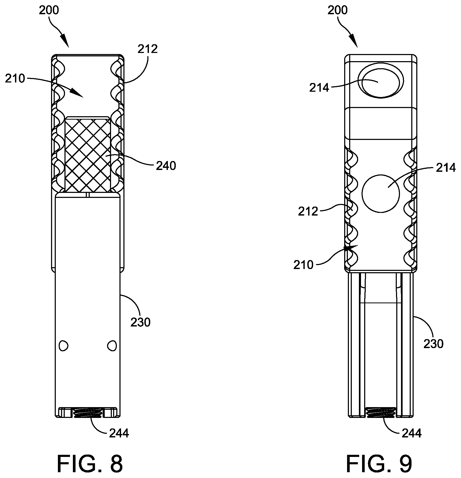 Patent US12611236 Figure 5 – Implant with intramedullary portion and offset extramedullary portion