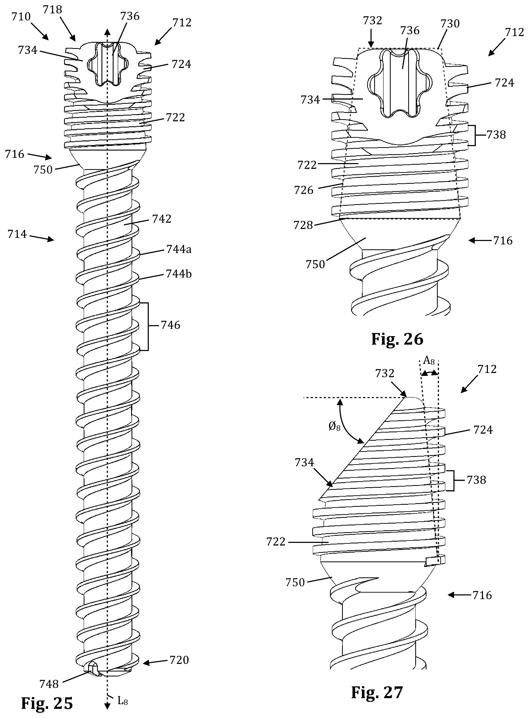 Patent US12611239 Figure 9 – Orthopedic bone screw