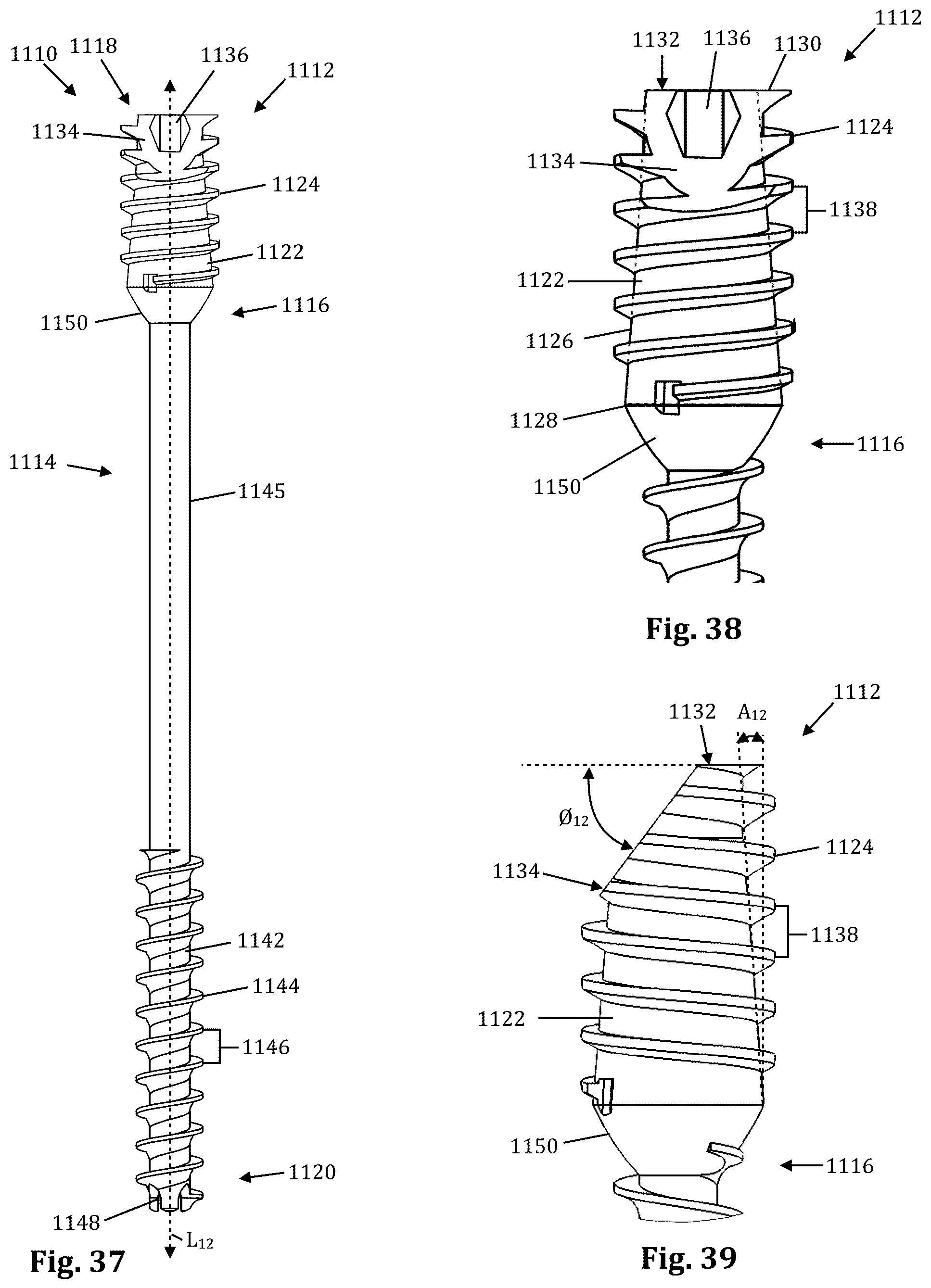 Patent US12611239 Figure 13 – Orthopedic bone screw