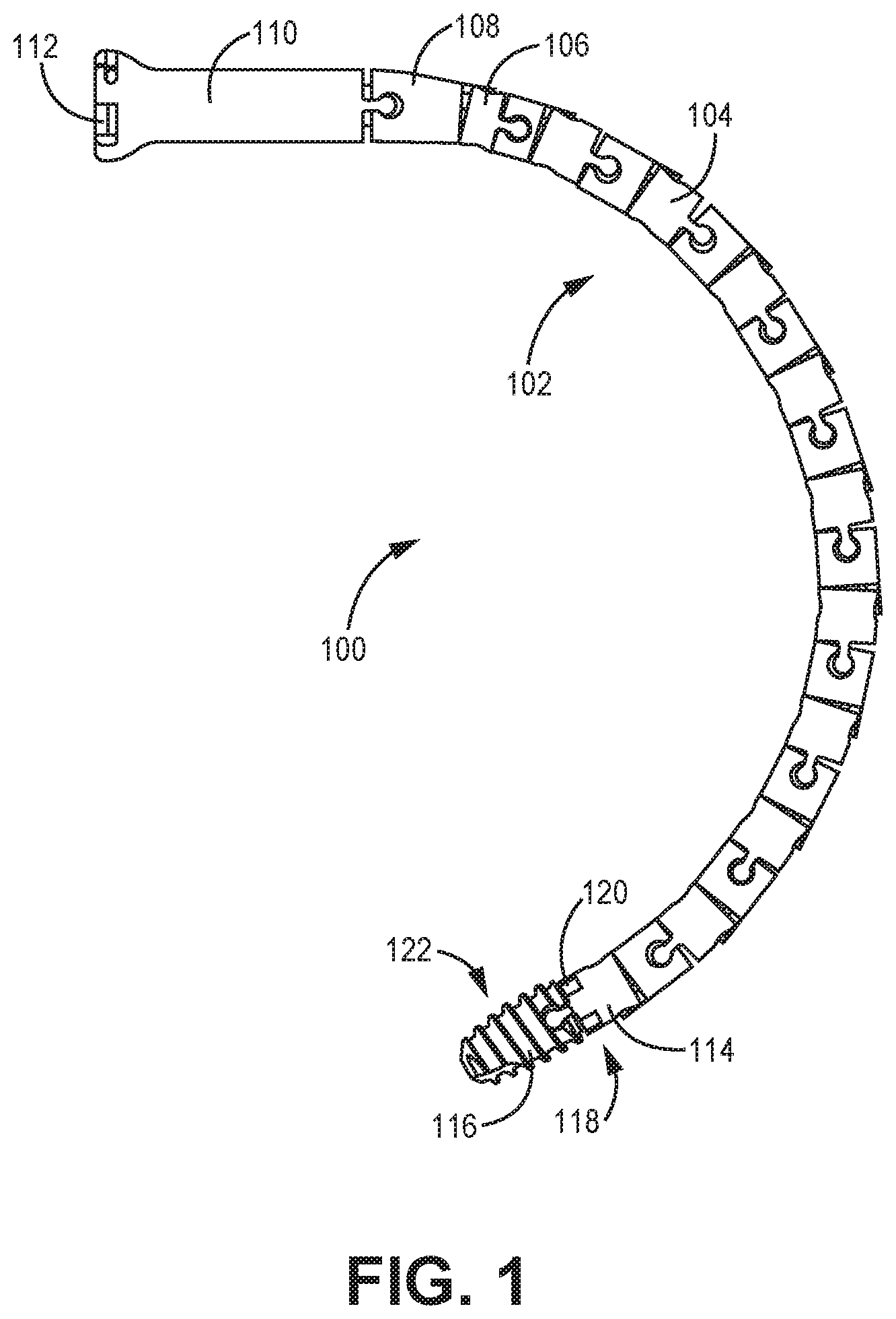 Patent US12611240 Figure 1 – Intramedullary fixation device