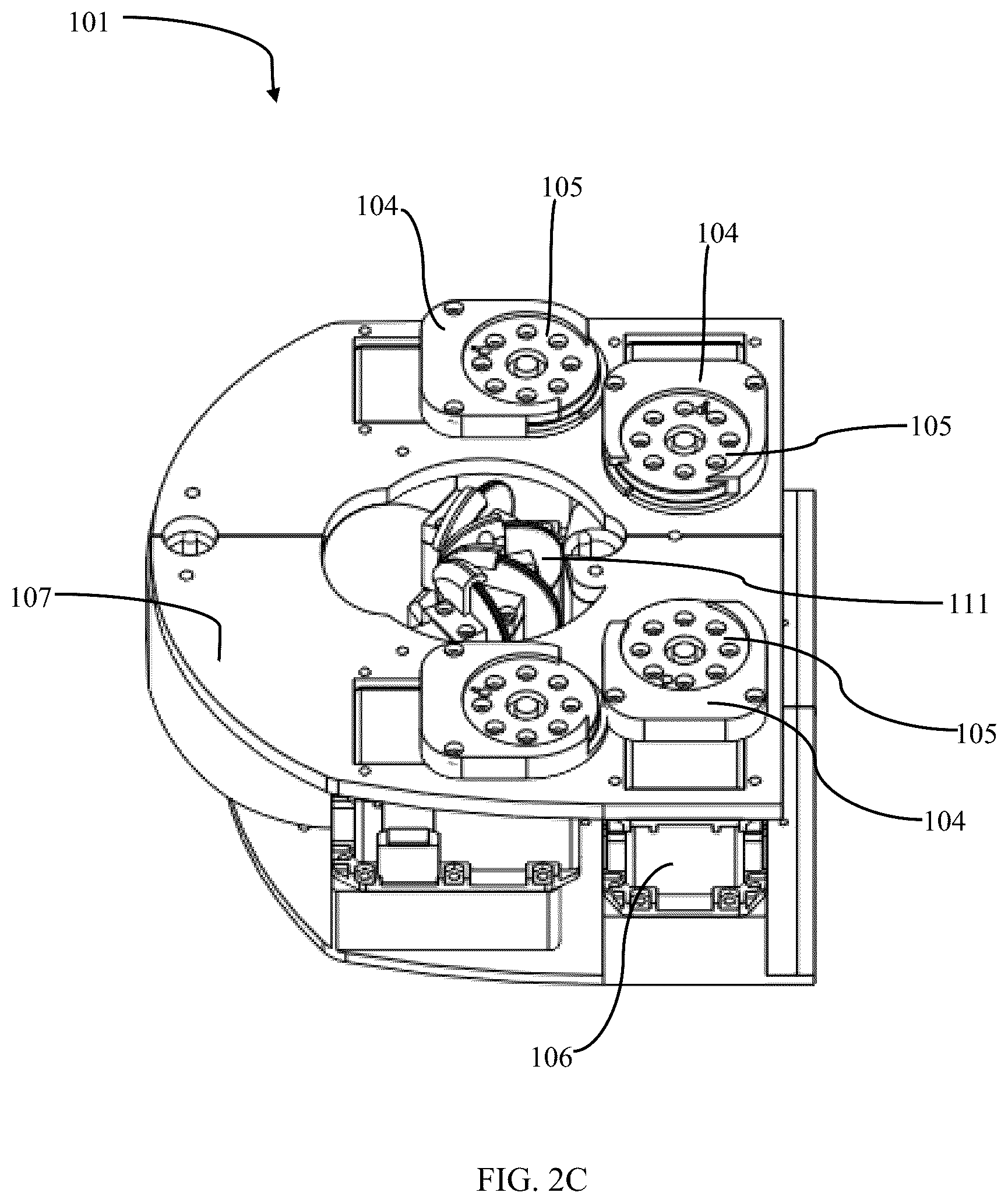 Patent US12611262 Figure 5 – Camera assembly comprising a camera support tube having a distal end and a proximal end