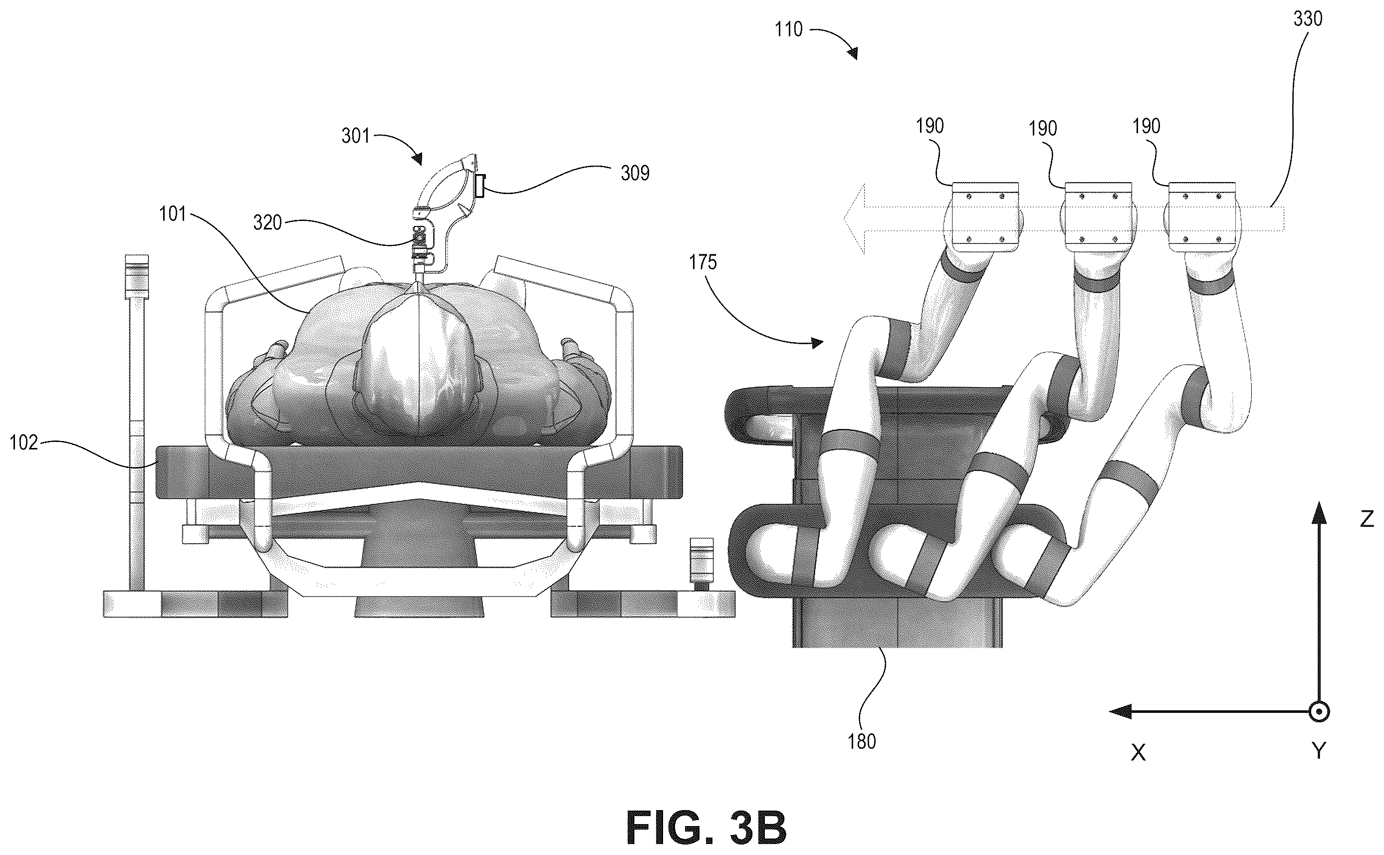 Patent US12611266 Figure 6 – Patient introducer for a robotic system