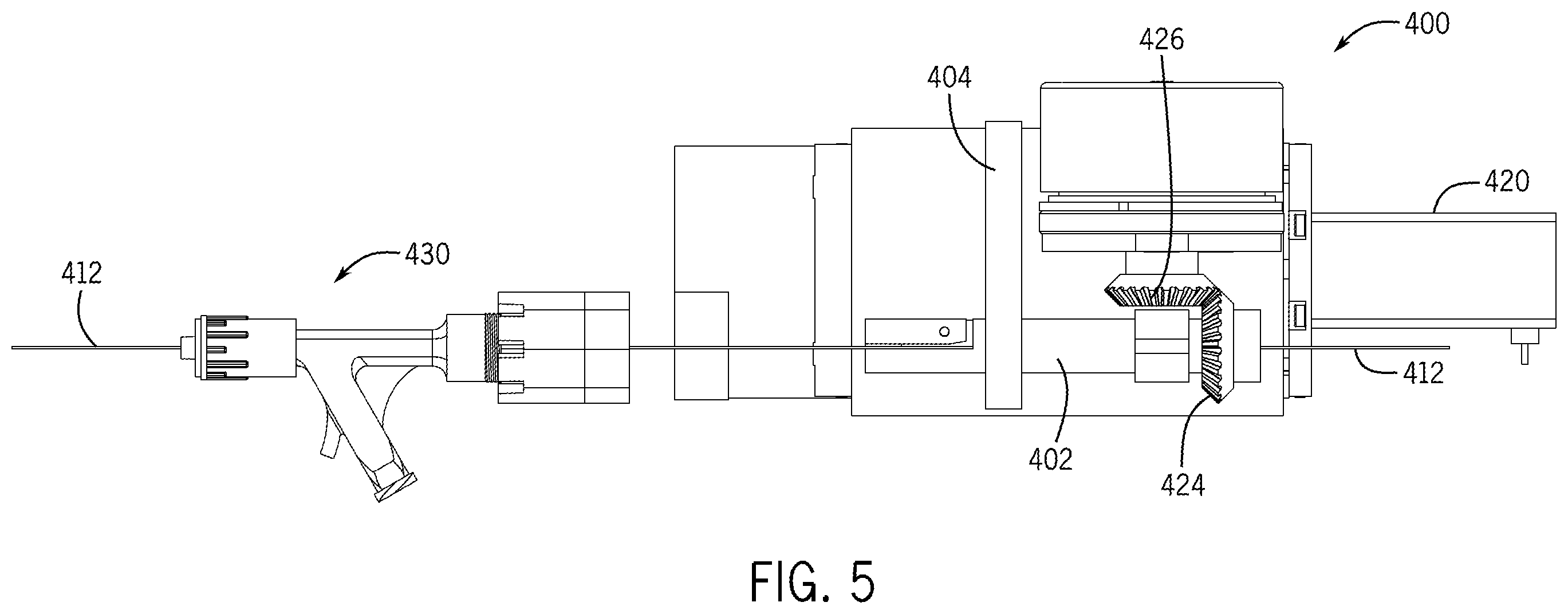 Patent US12611267 Figure 5 – Device drive for catheter procedure system
