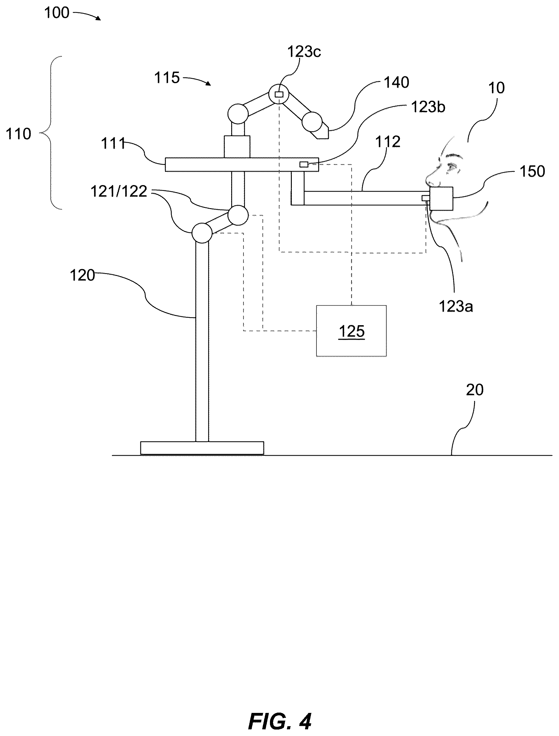 Patent US12611269 Figure 3 – Robotic dental system and method of preparing for a robotic dental procedure