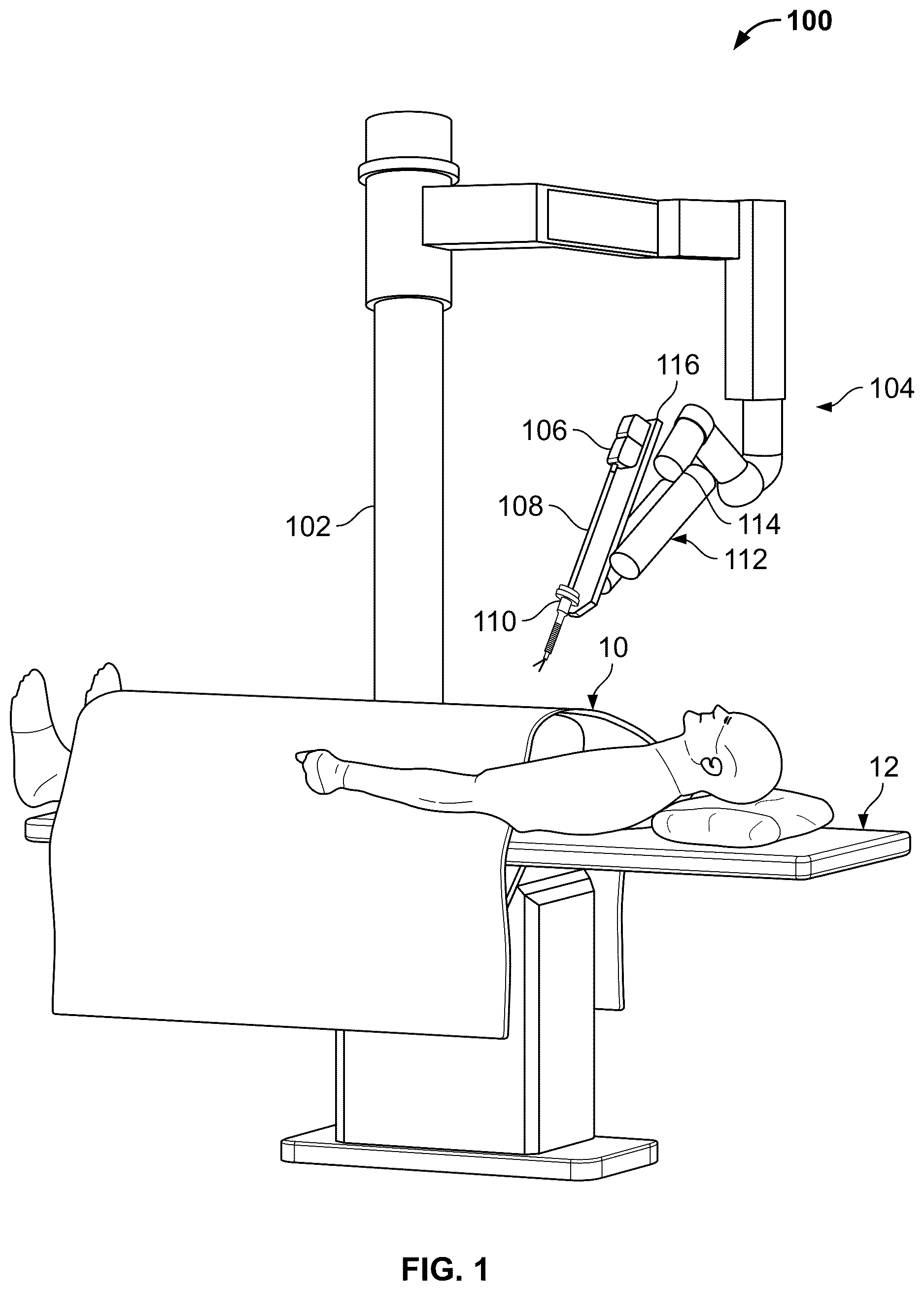 Patent US12611273 Figure 1 – Surgical instrument steering input device