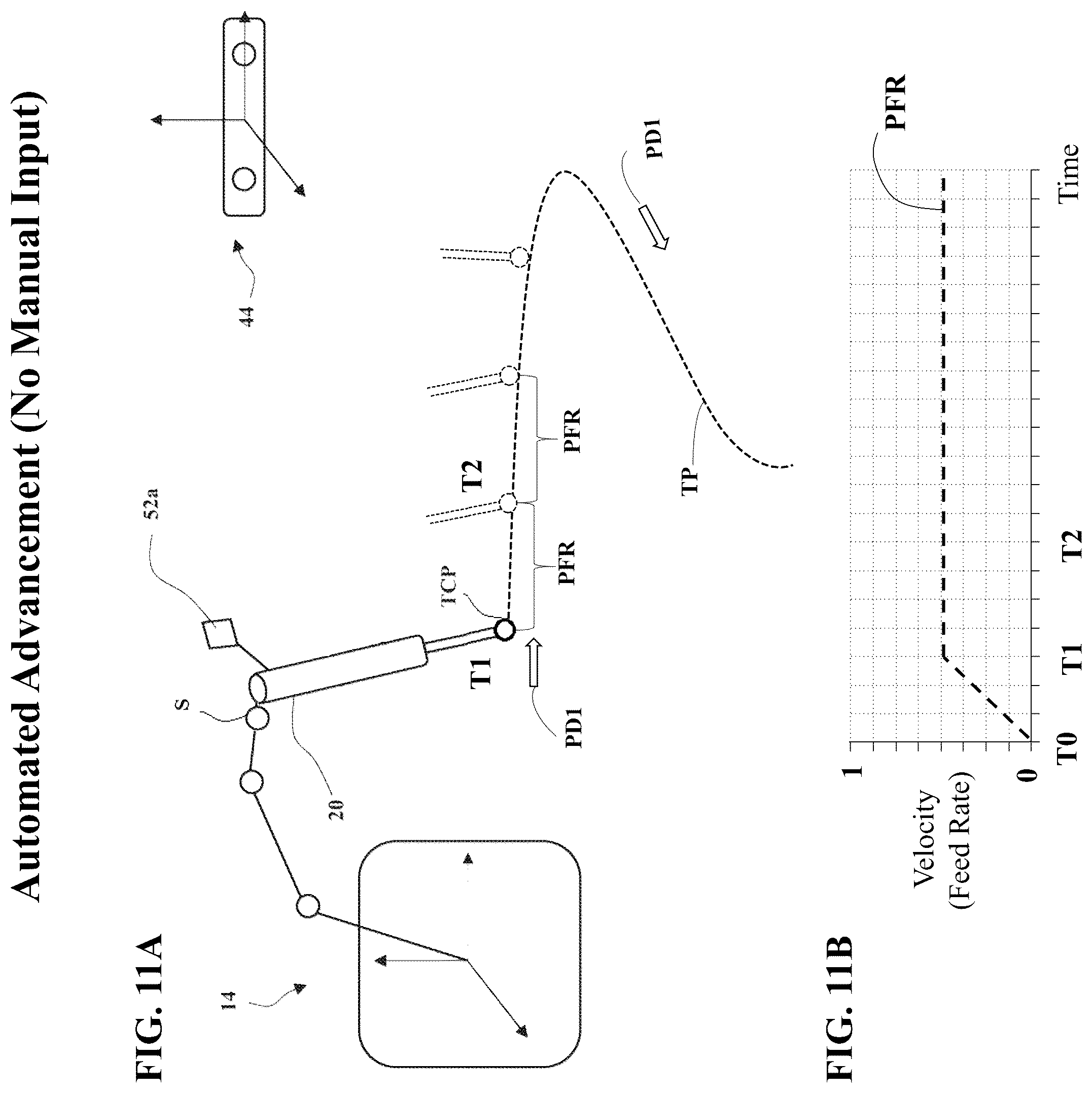 Patent US12611274 Figure 9 – Robotic surgical systems and methods for guiding a tool along a path using hybrid automated/manual control