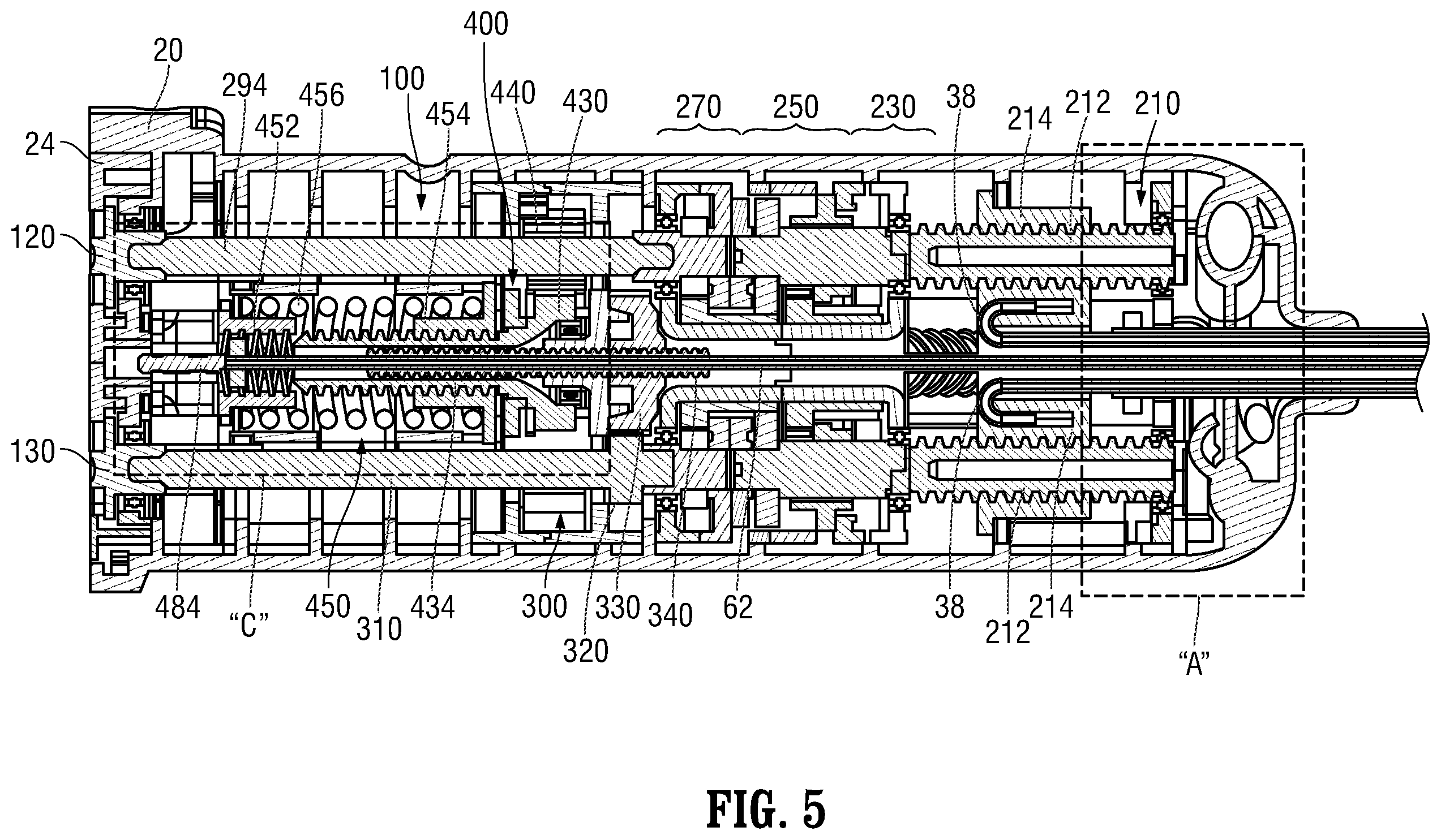 Patent US12611275 Figure 7 – Manual end effector activation for robotic surgical systems