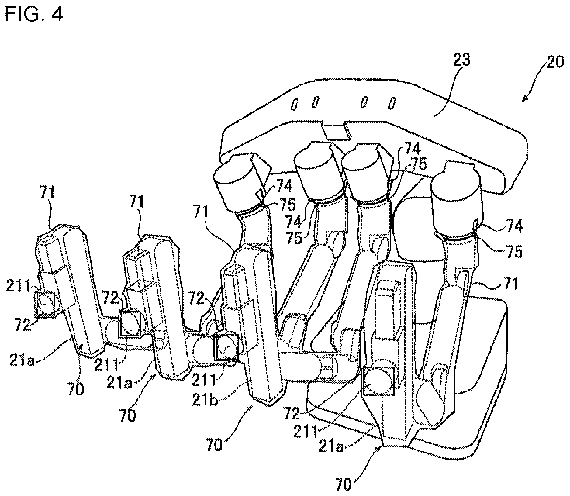 Patent US12611277 Figure 3 – Sterile drape, surgical robot, and method of attaching sterile drape