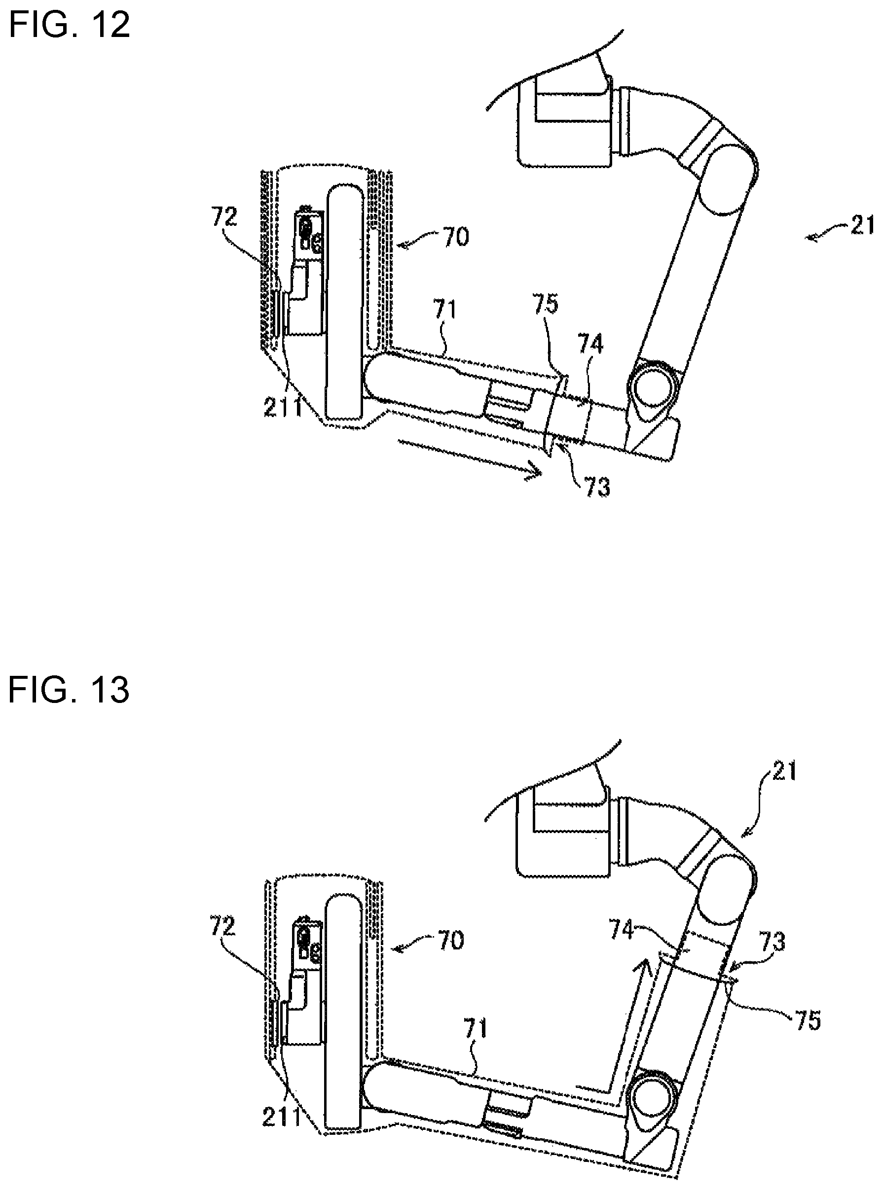 Patent US12611277 Figure 7 – Sterile drape, surgical robot, and method of attaching sterile drape