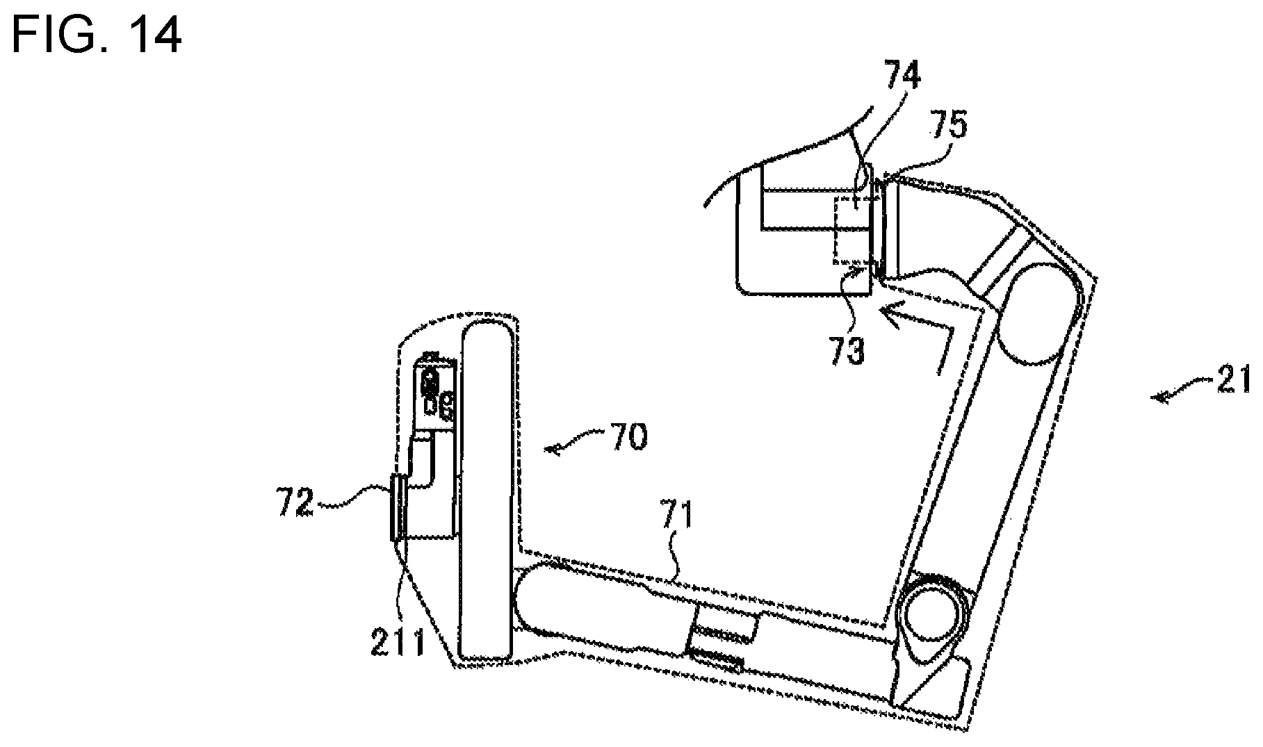 Patent US12611277 Figure 8 – Sterile drape, surgical robot, and method of attaching sterile drape