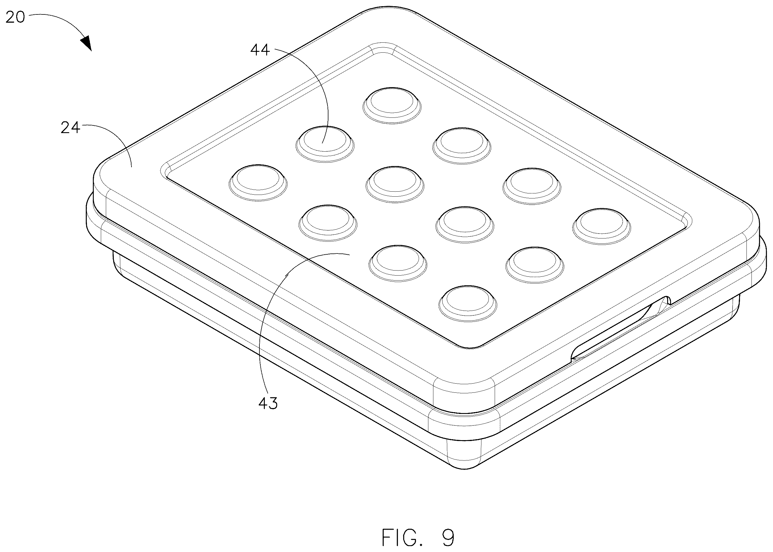 Patent US12611281 Figure 7 – Stackable endoscope storage tray and method of use