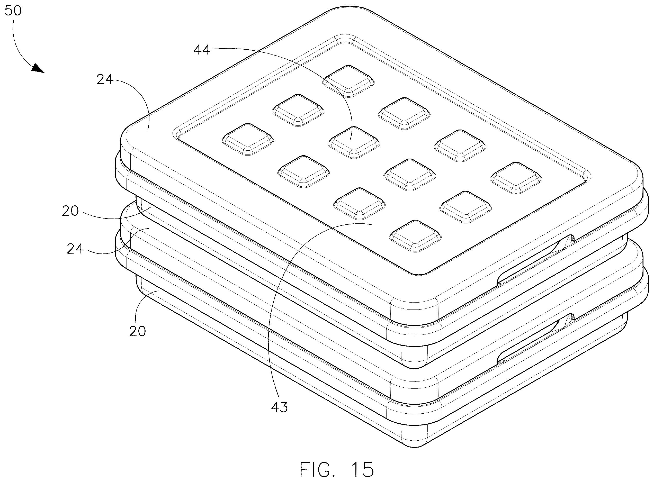Patent US12611281 Figure 10 – Stackable endoscope storage tray and method of use