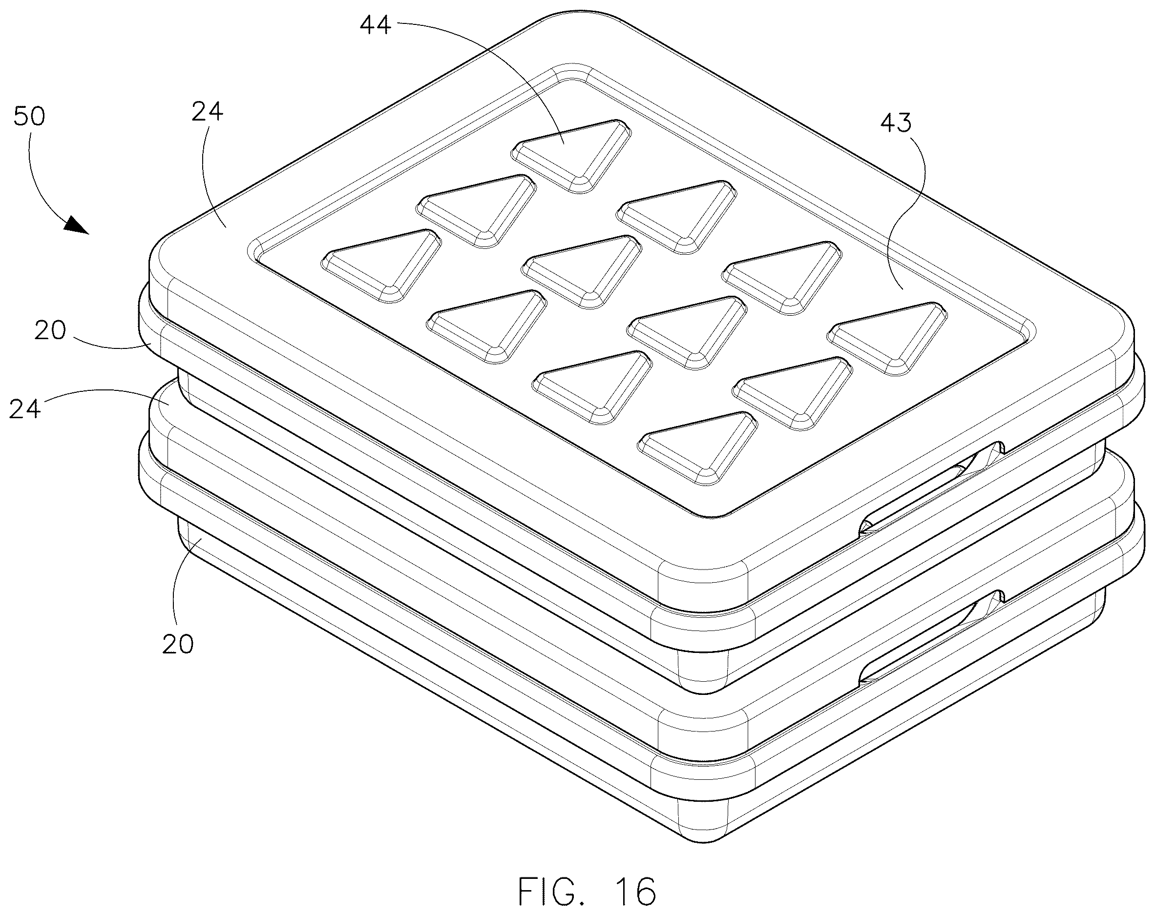 Patent US12611281 Figure 11 – Stackable endoscope storage tray and method of use