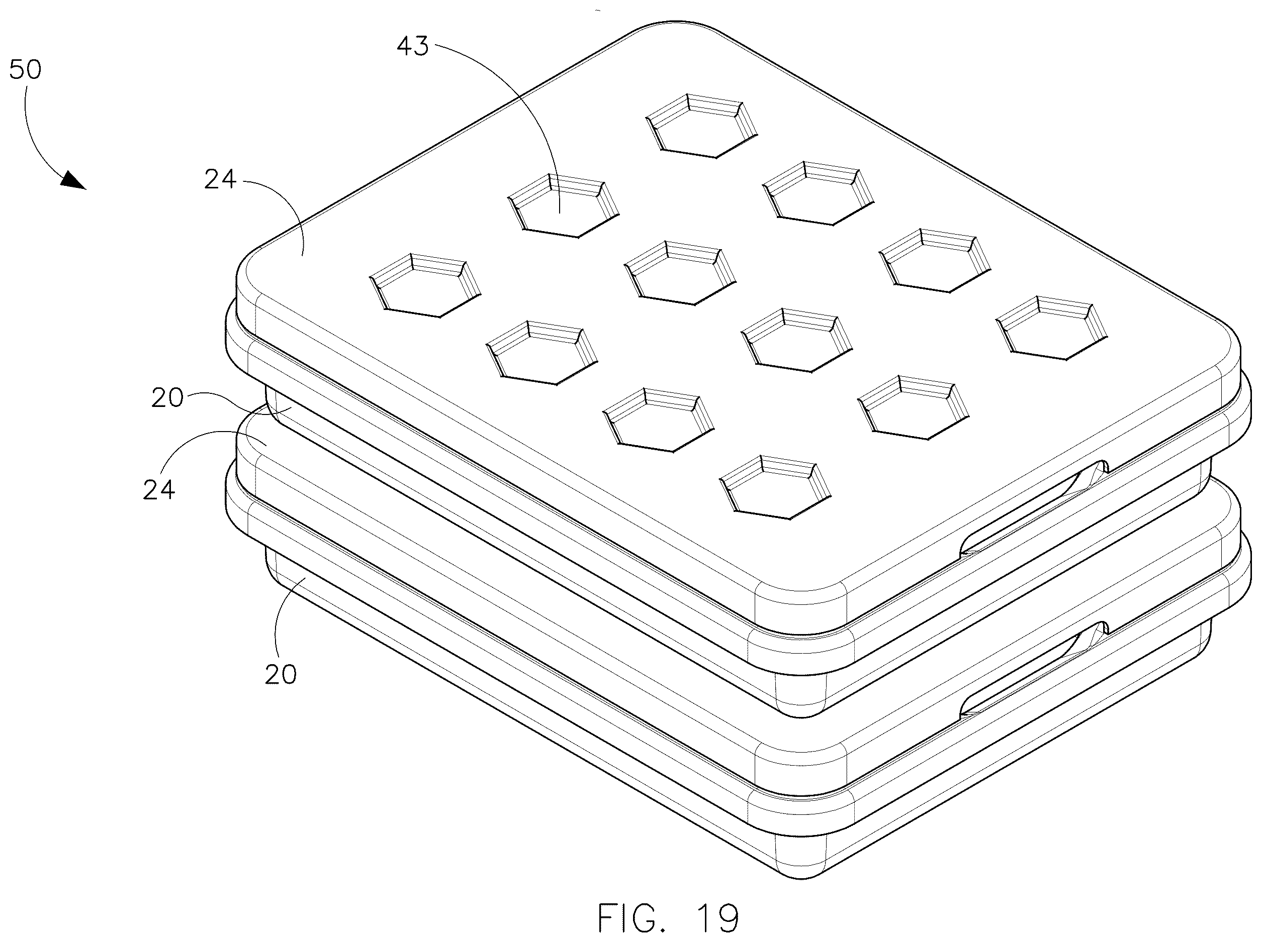Patent US12611281 Figure 14 – Stackable endoscope storage tray and method of use