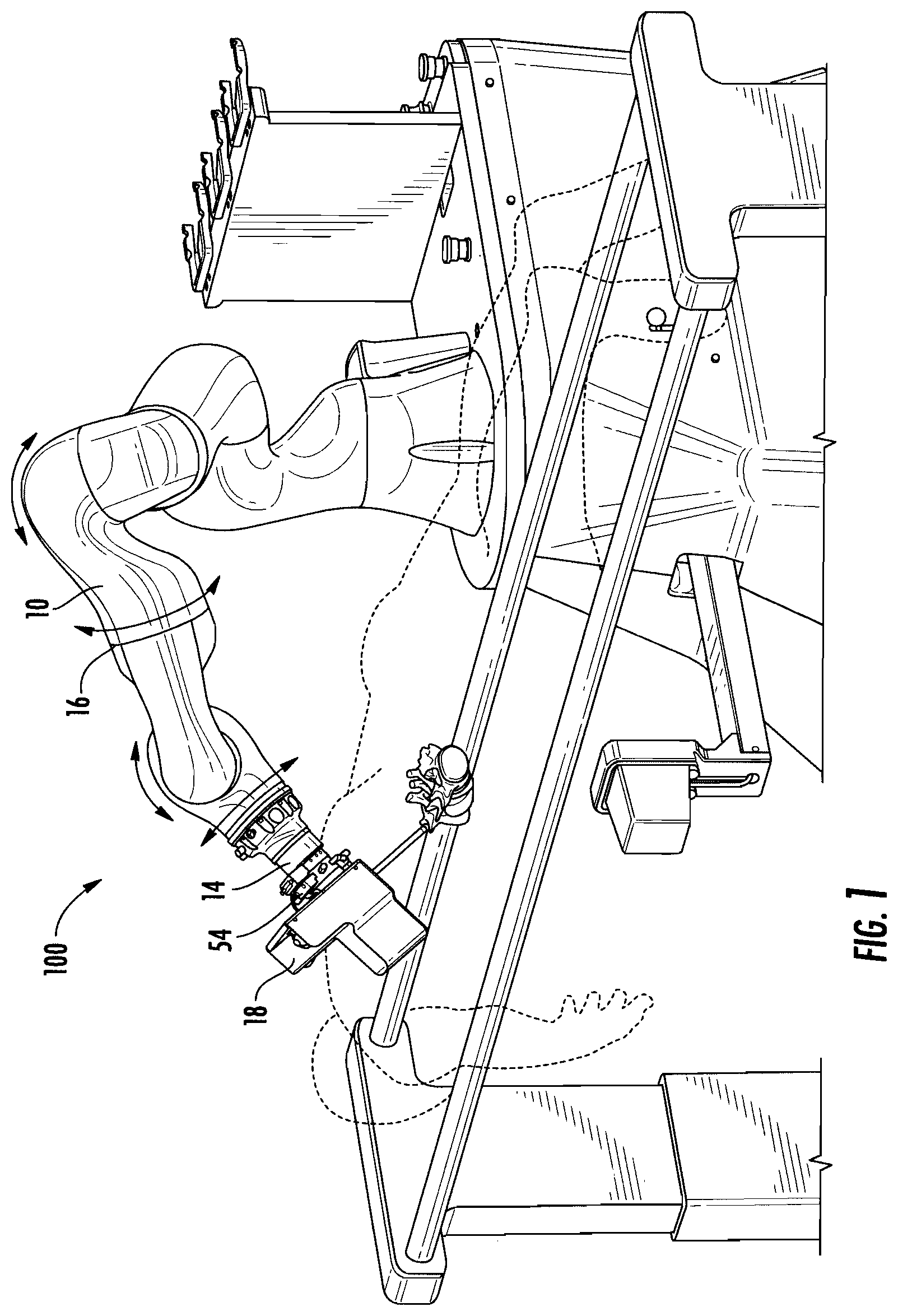 Patent US12611283 Figure 1 – Retracting tool for robotic surgery
