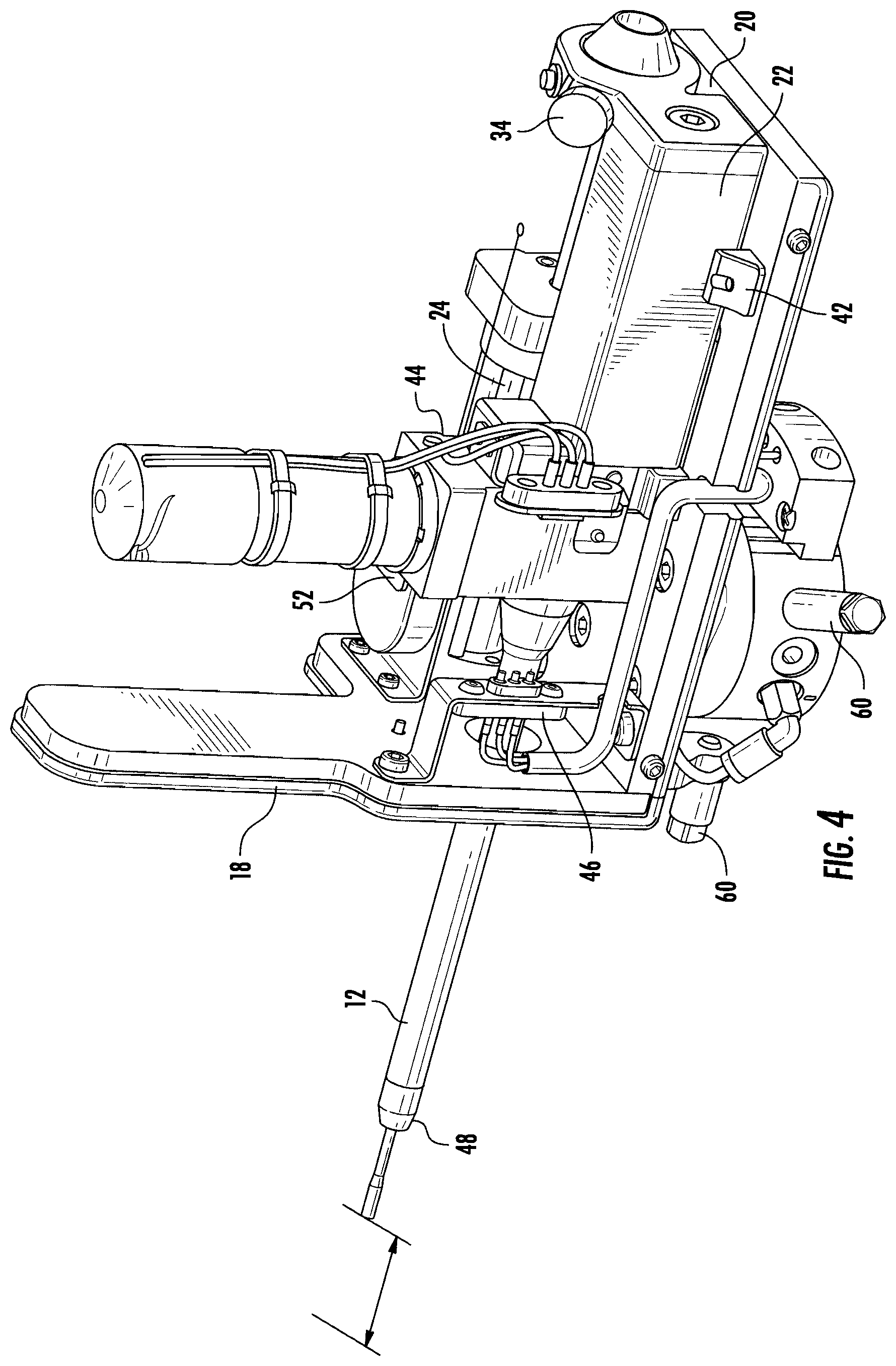 Patent US12611283 Figure 4 – Retracting tool for robotic surgery