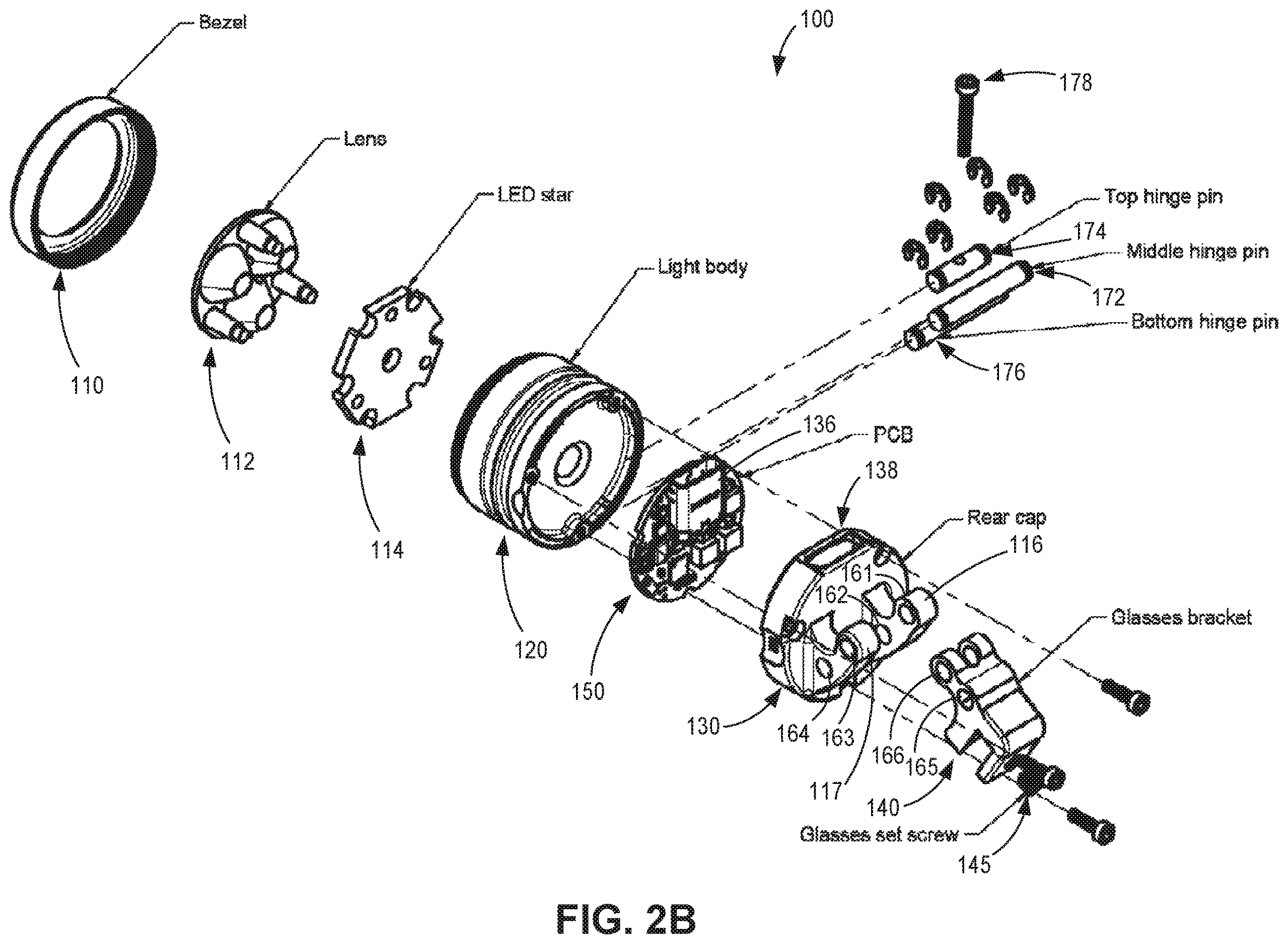 Patent US12611284 Figure 3 – Surgical eyewear lighting systems and methods