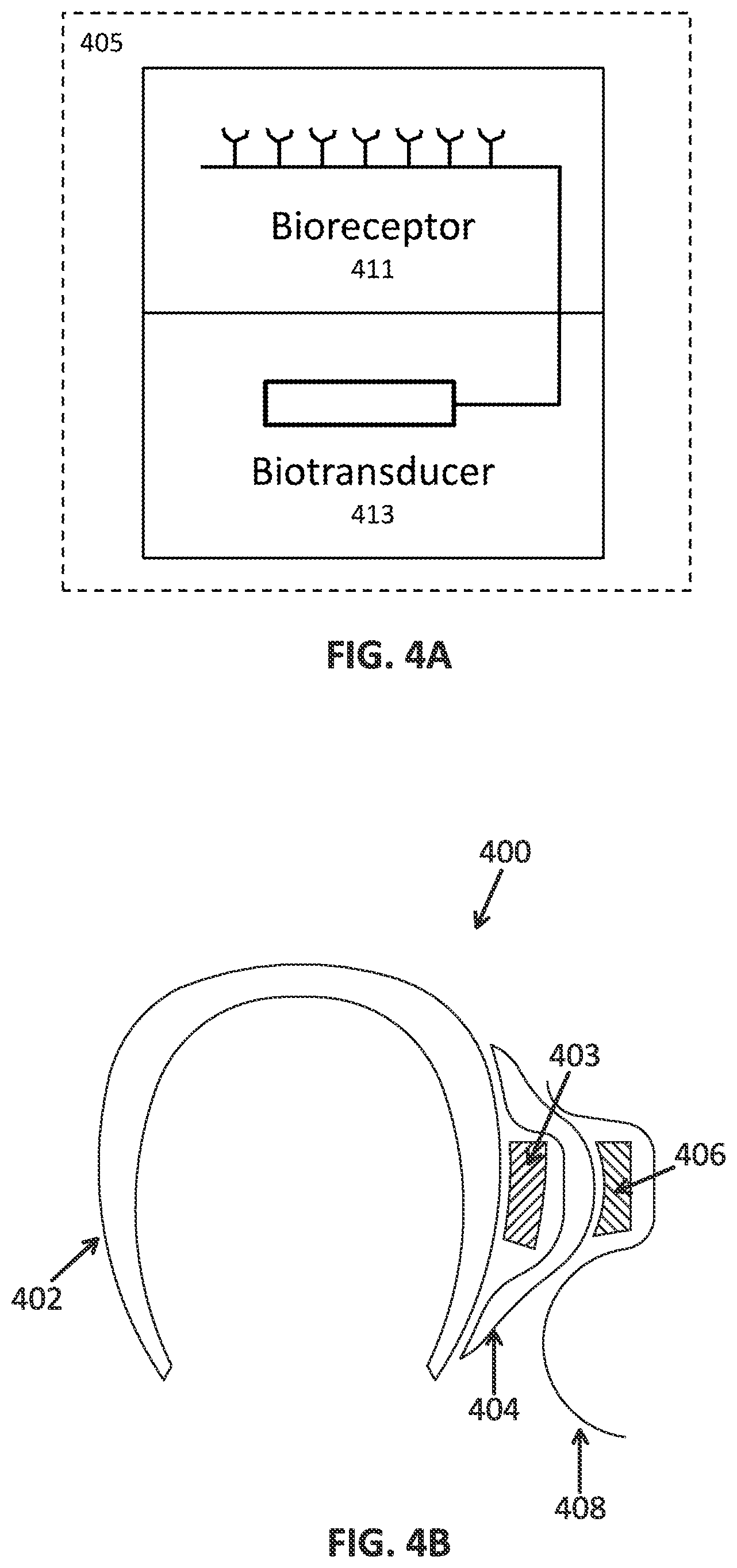 Patent US12611291 Figure 4 – Biosensor performance indicator systems for orthodontic appliances