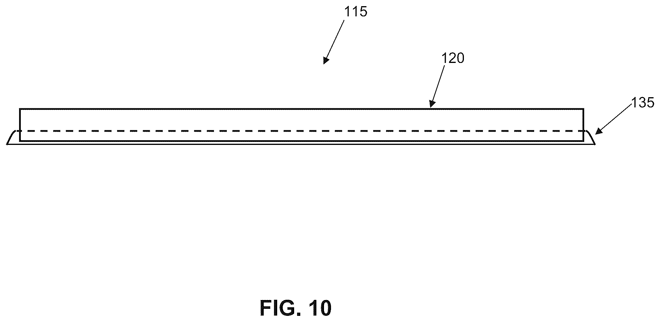 Patent US12611293 Figure 10 – Surgical mesh having ingrowth-preventing coating on one side thereof, and method for making the same