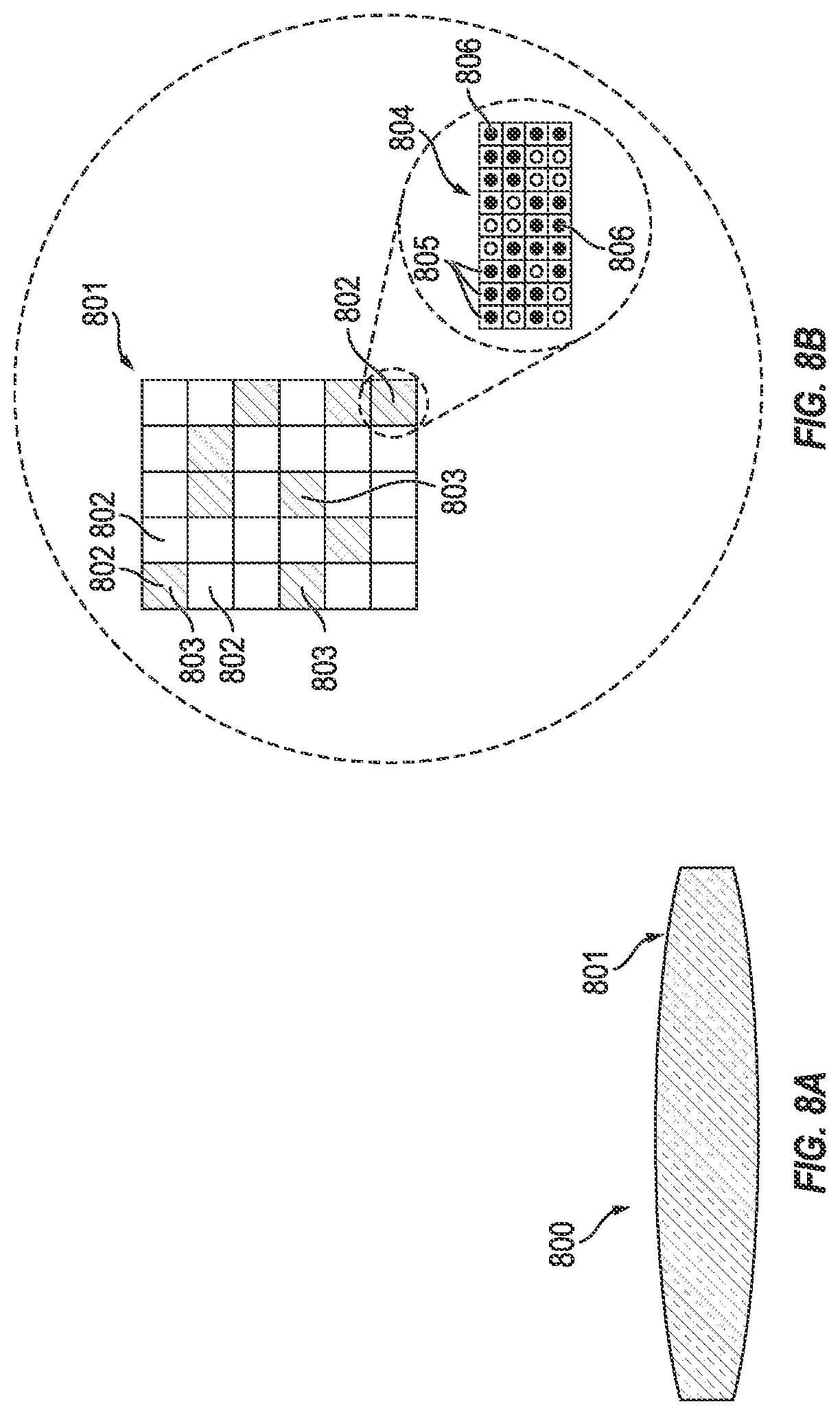 Patent US12611295 Figure 7 – Lenses with optical markings