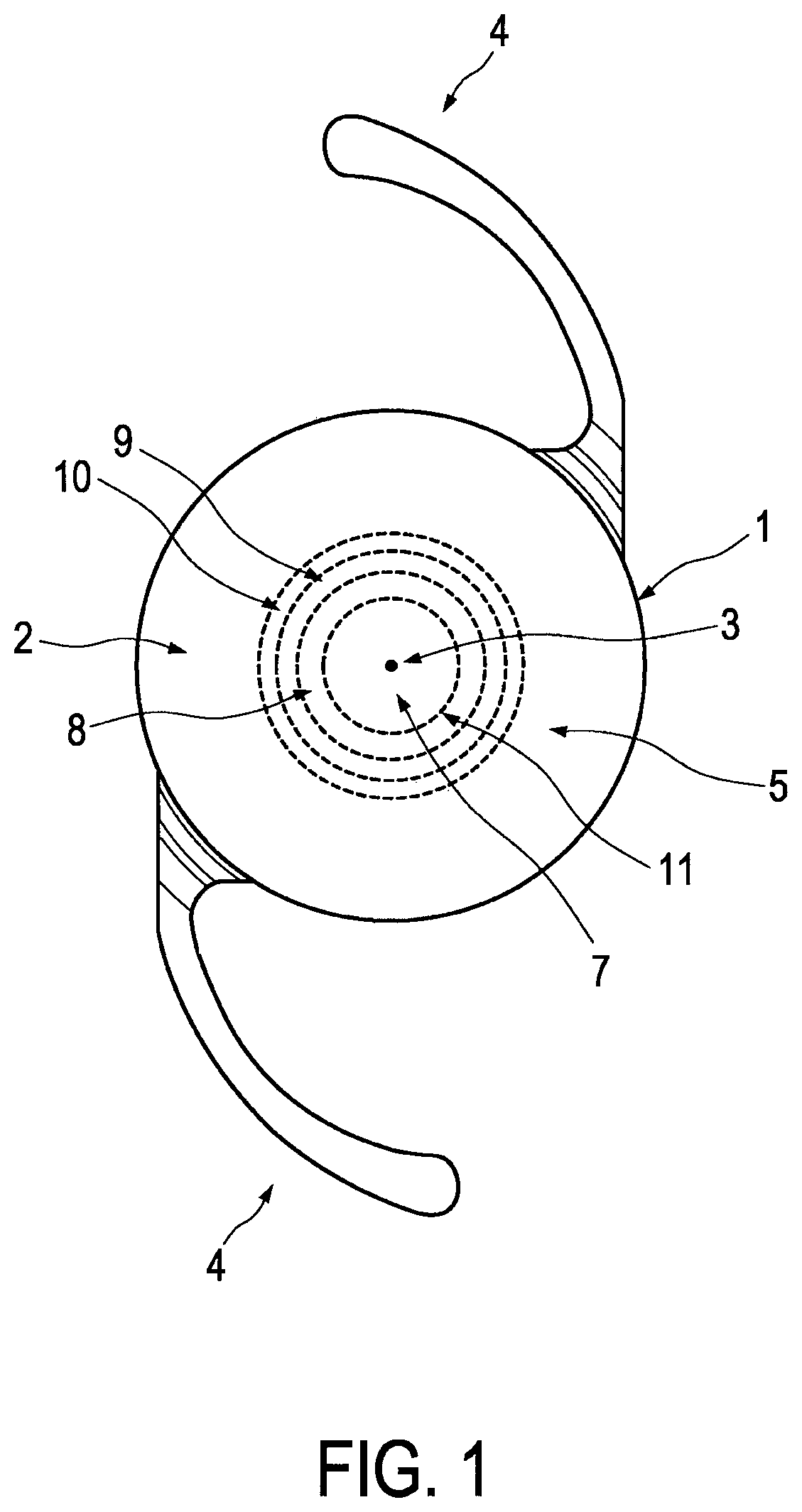 Patent US12611297 — Multifocal lens — Figure 1