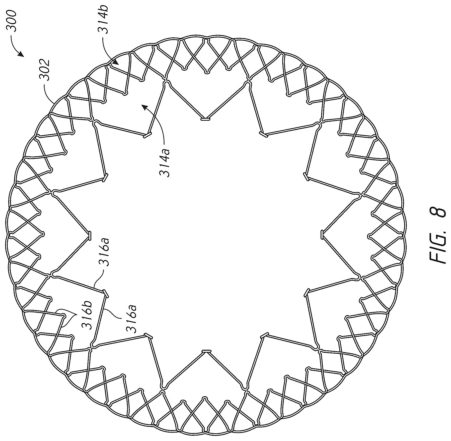 Patent US12611298 Figure 8 – Multi-portion replacement heart valve prosthesis