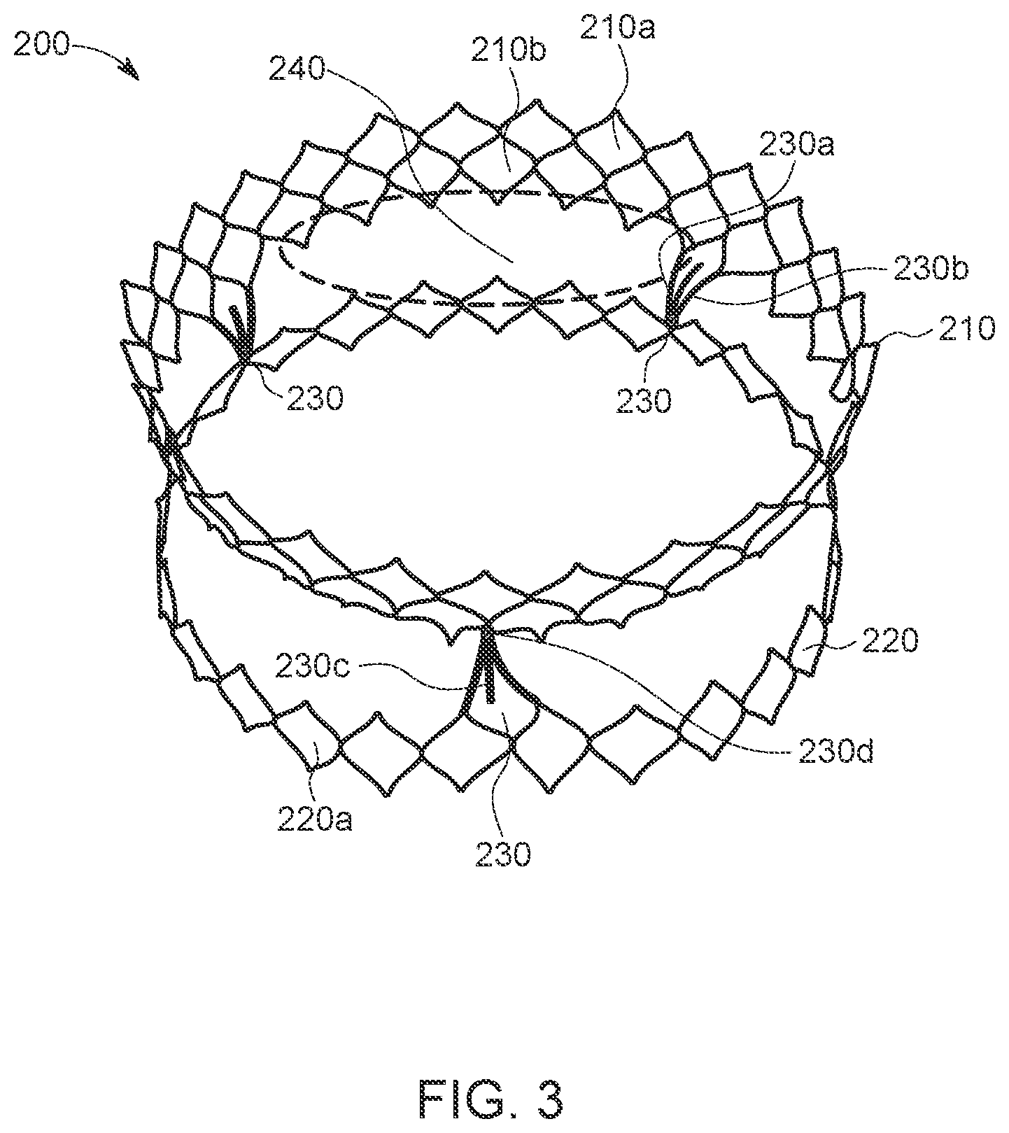 Patent US12611300 Figure 3 – Transcatheter prosthetic atrioventricular valve