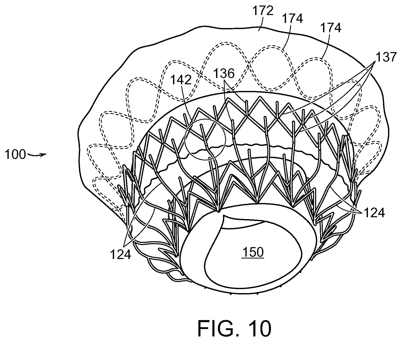 Patent US12611302 Figure 7 – Prosthetic heart valve device and associated systems and methods