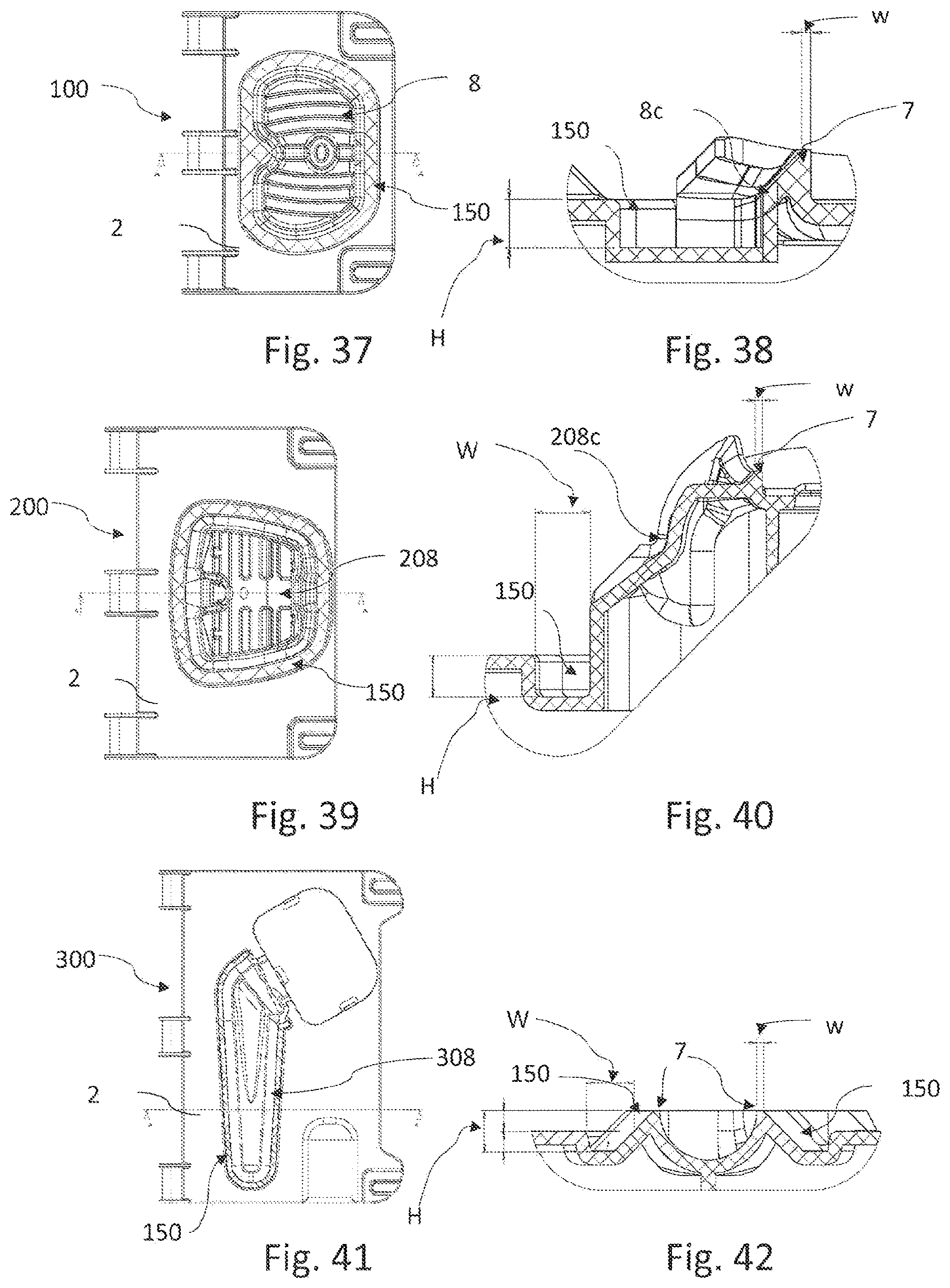 Patent US12611308 Figure 13 – Mold with removable inserts for forming a spacer device for the replacement of a joint prosthesis