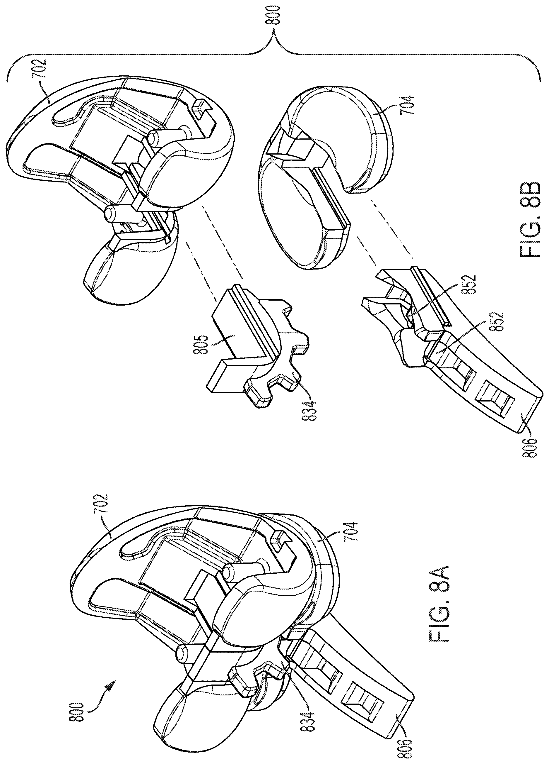 Patent US12611310 Figure 10 – Modular artificial knee system
